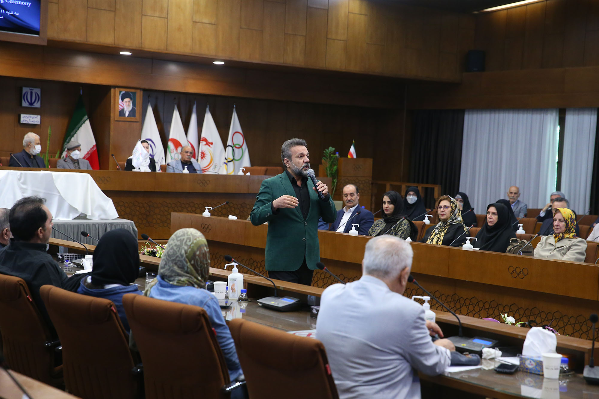 مراسم رونمایی از دستاوردهای تاریخ شفاهی ورزش ایران/ 4