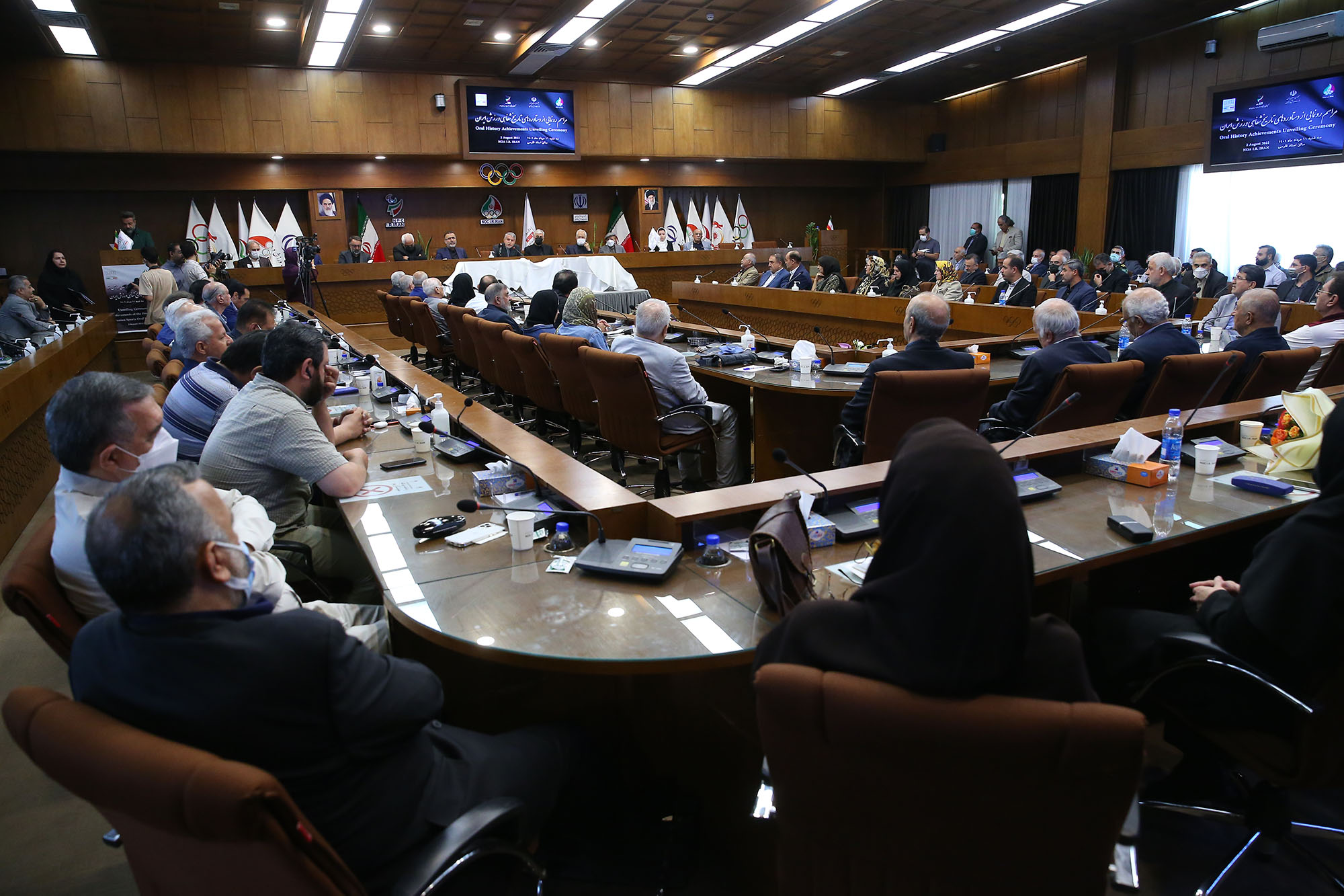 مراسم رونمایی از دستاوردهای تاریخ شفاهی ورزش ایران/ 10