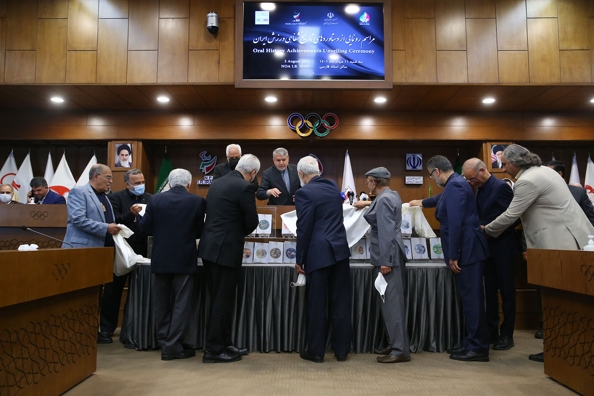 مراسم رونمایی از دستاوردهای تاریخ شفاهی ورزش ایران/ 25