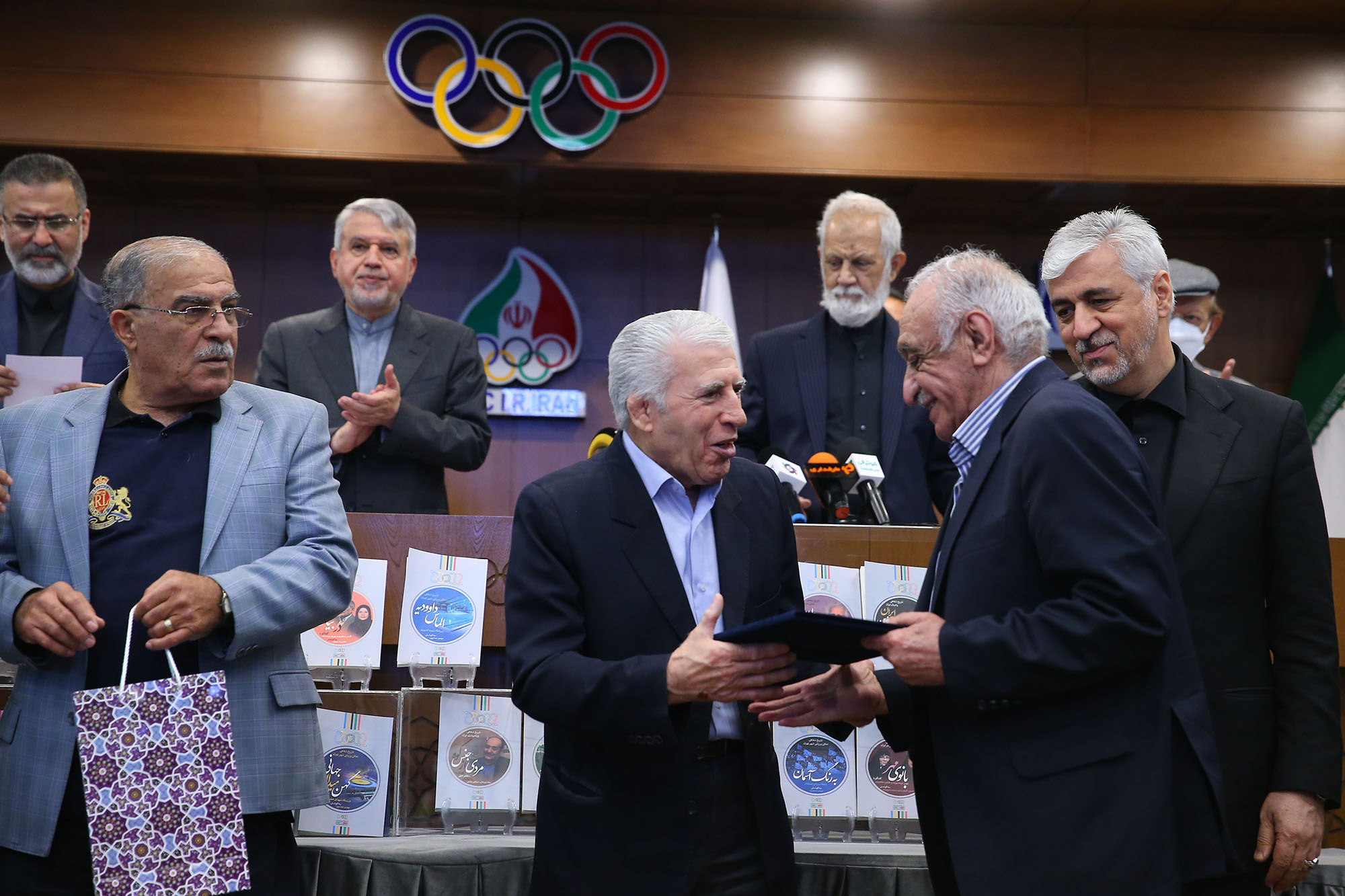 مراسم رونمایی از دستاوردهای تاریخ شفاهی ورزش ایران/ 40