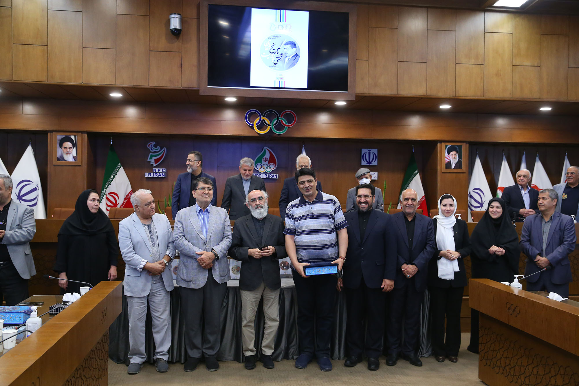 مراسم رونمایی از دستاوردهای تاریخ شفاهی ورزش ایران/ 56