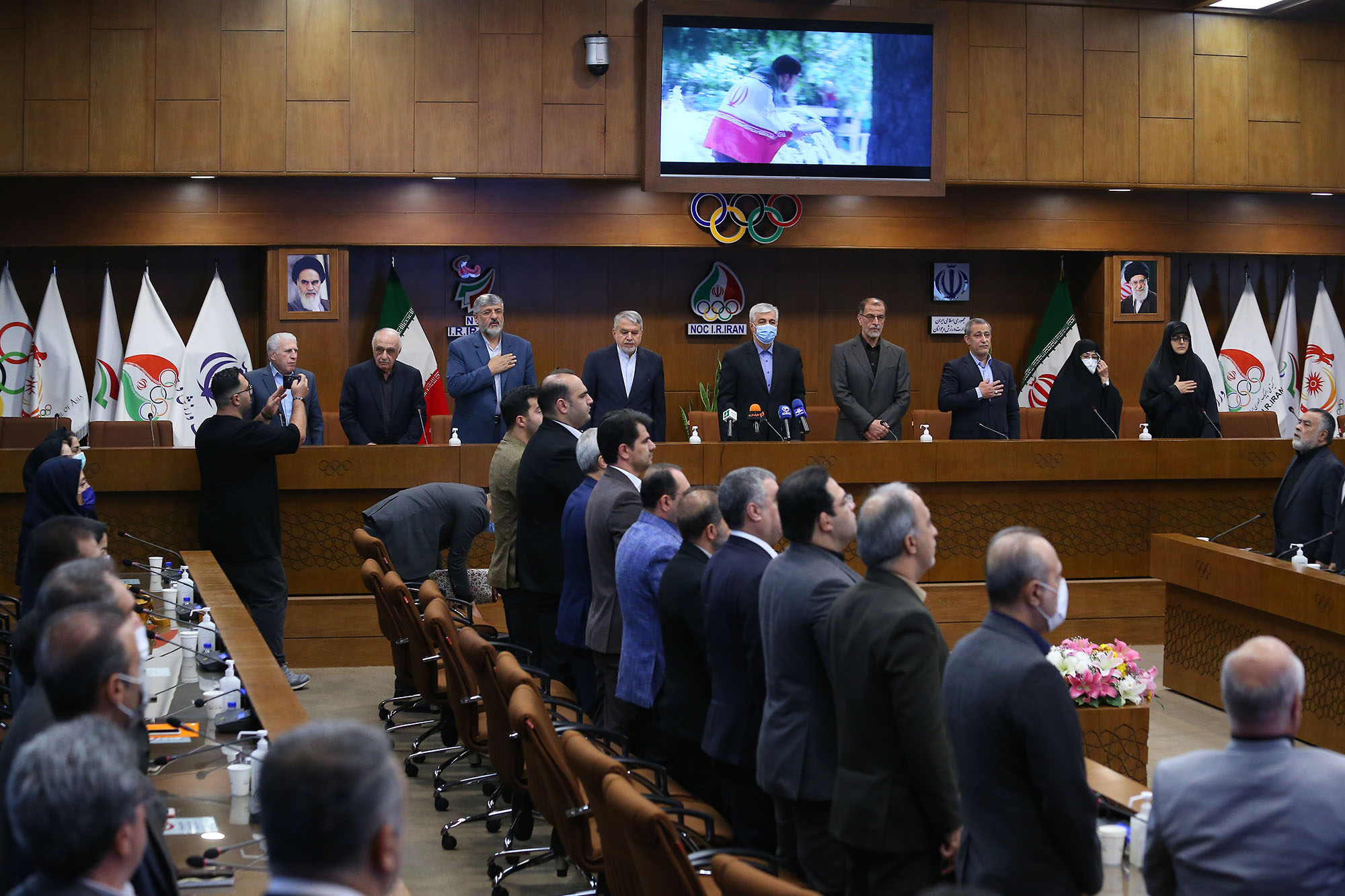 آیین تکریم و معارفه ریاست کمیته ملی المپیک 1