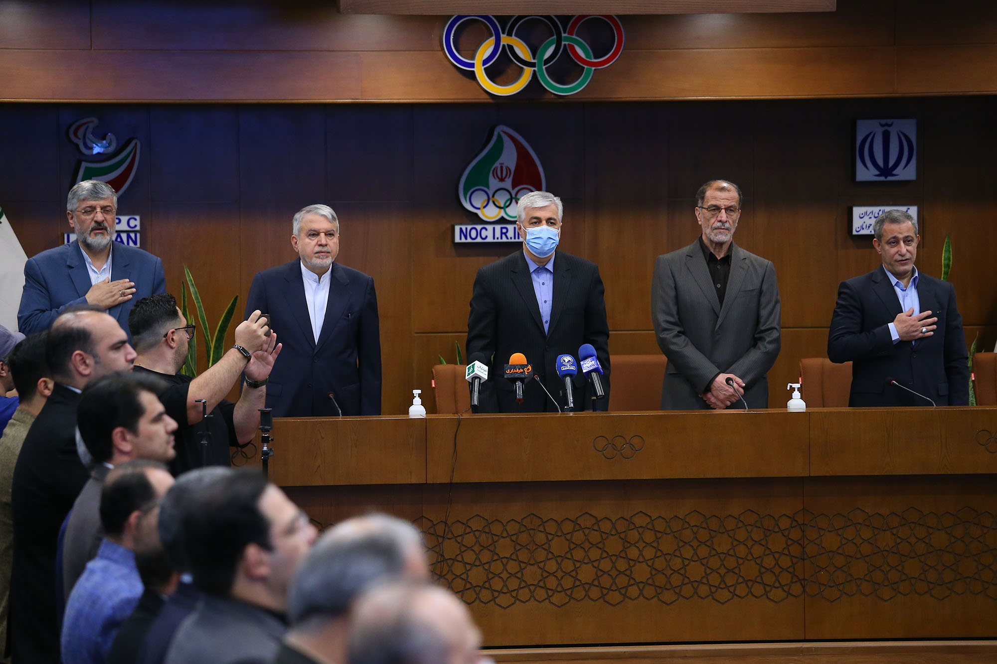 آیین تکریم و معارفه ریاست کمیته ملی المپیک 2