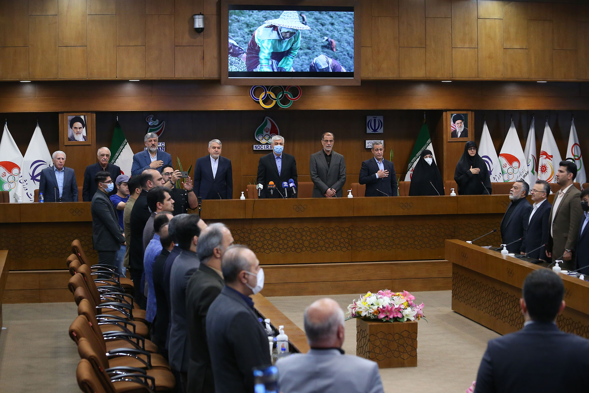 آیین تکریم و معارفه ریاست کمیته ملی المپیک 3