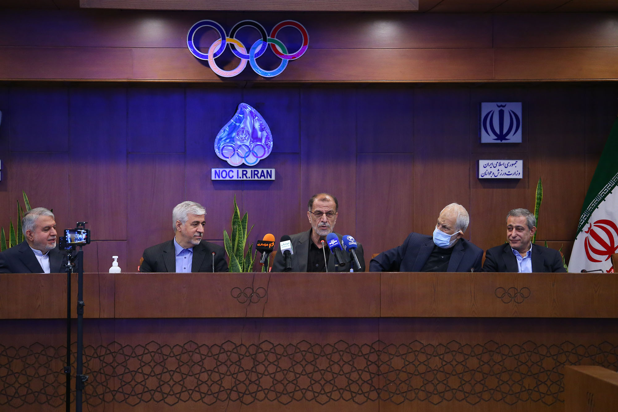 آیین تکریم و معارفه ریاست کمیته ملی المپیک 40