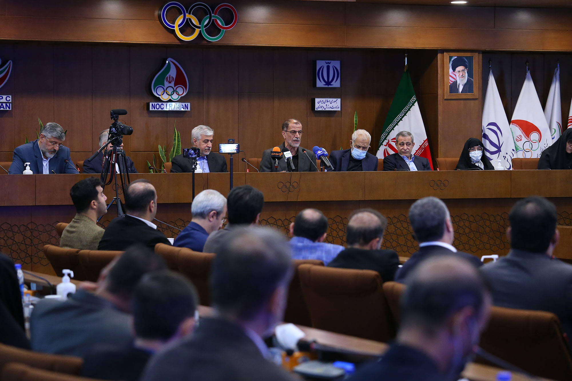 آیین تکریم و معارفه ریاست کمیته ملی المپیک 46