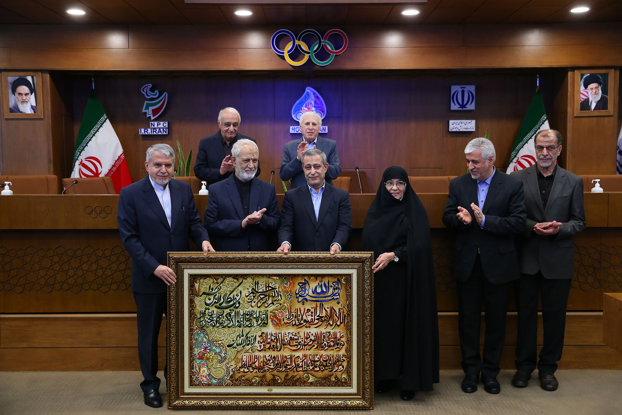 آیین تکریم و معارفه ریاست کمیته ملی المپیک 57