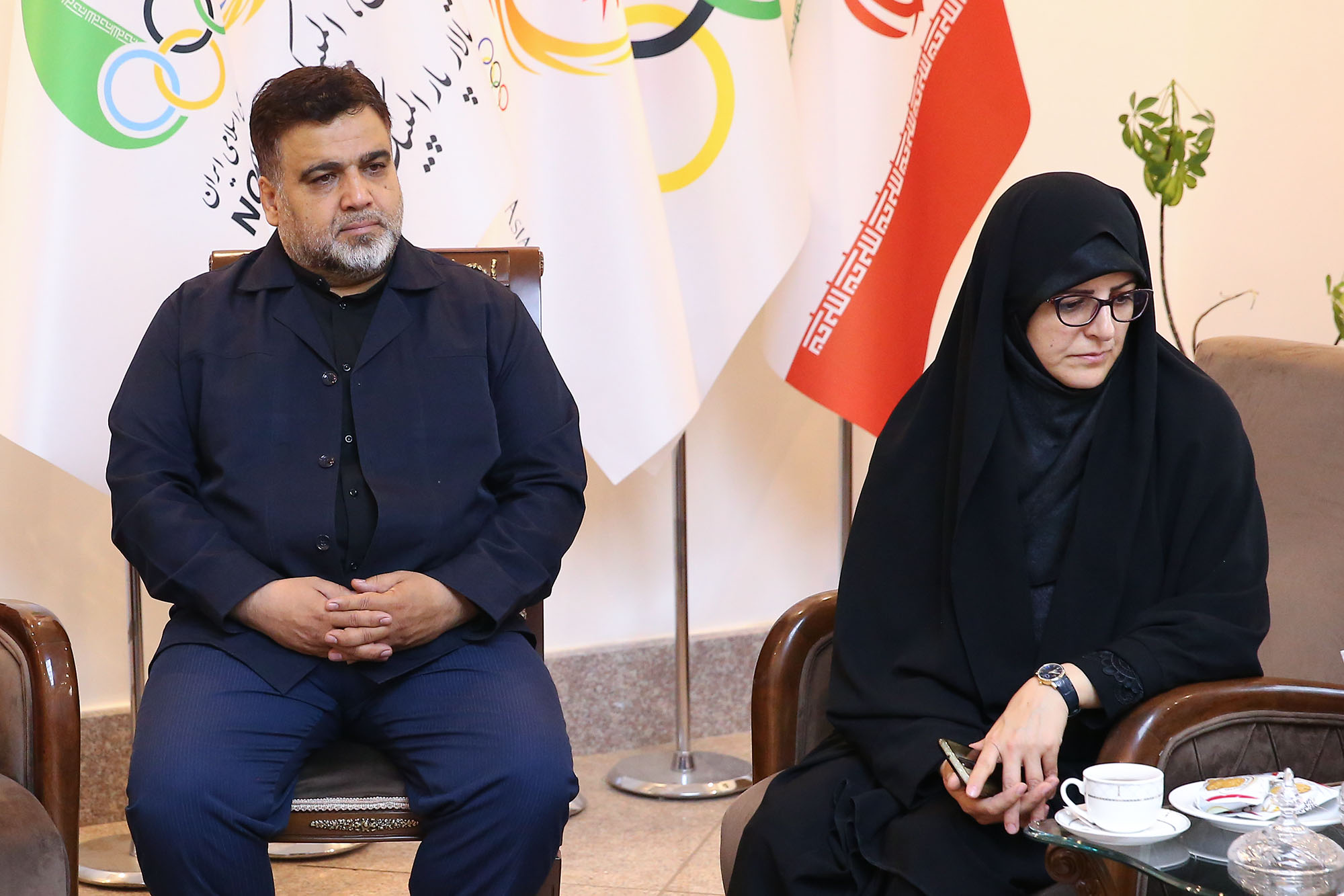 نشست صمیمانه مسولان کمیته ملی المپیک با وزیر ورزش و جوانان  12