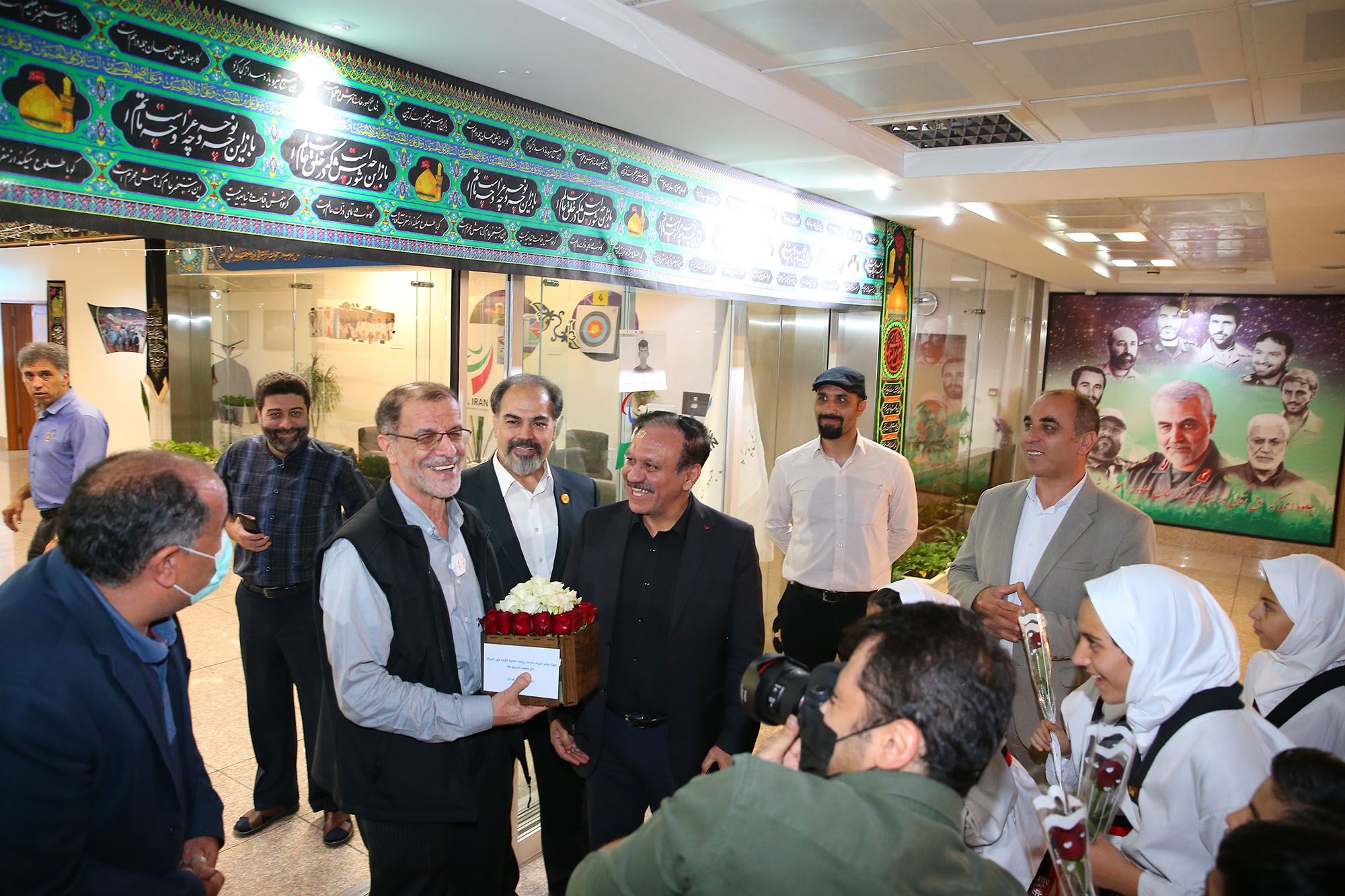 بازدید مسولان و ورزشکاران تکواندو استان تهران از موزه ملی ورزش، المپیک و پارالمپیک 12