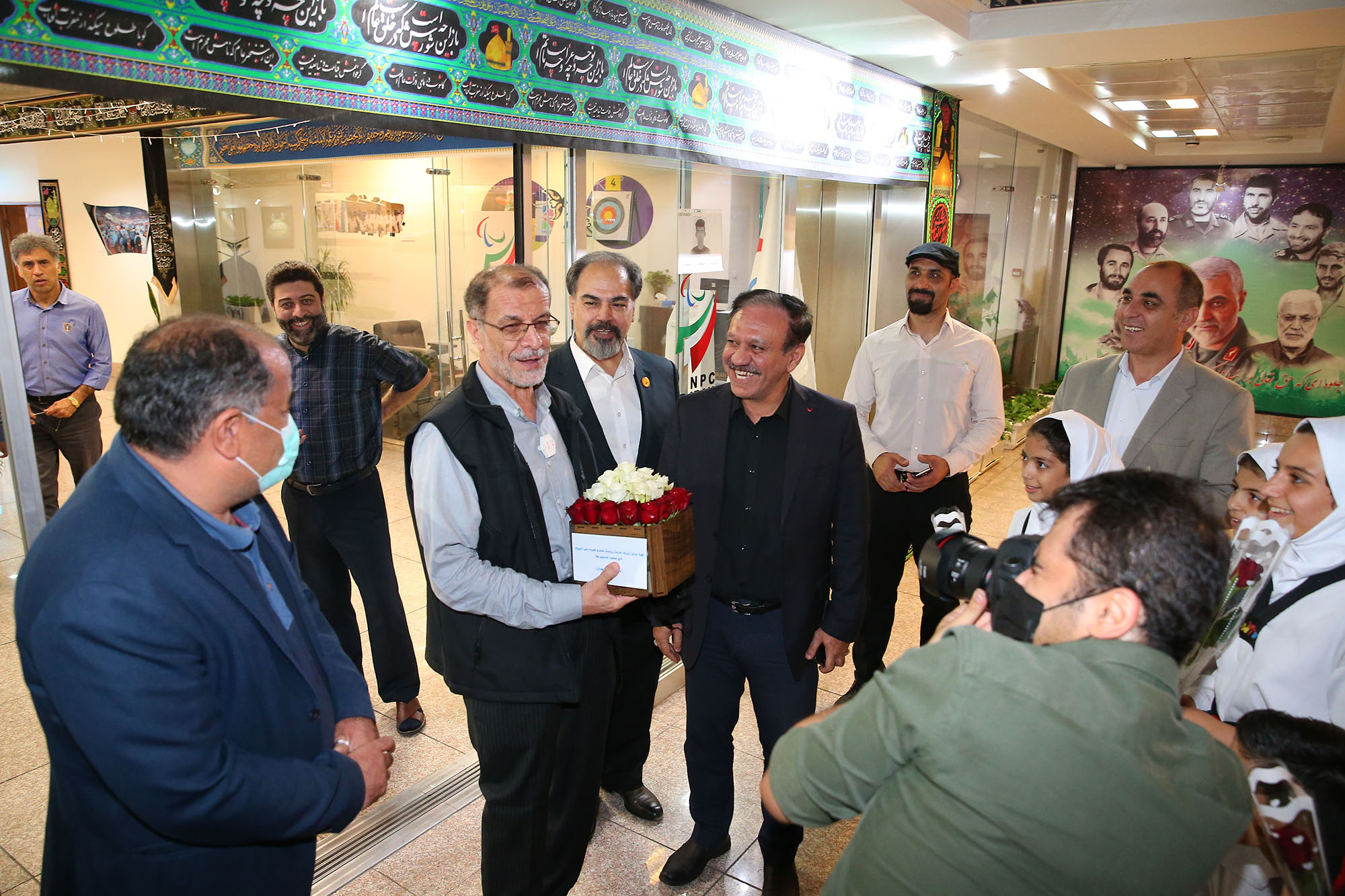 بازدید مسولان و ورزشکاران تکواندو استان تهران از موزه ملی ورزش، المپیک و پارالمپیک 13