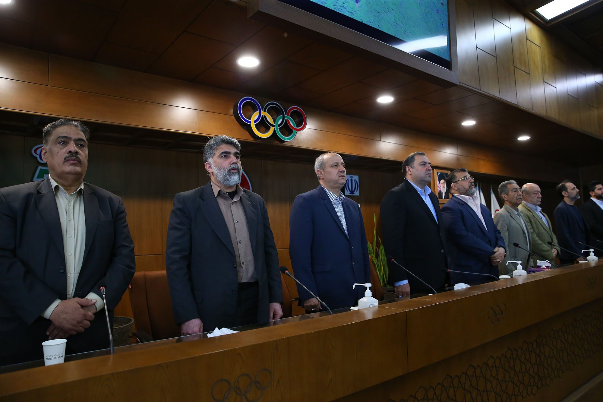 مراسم بدرقه کاروان ورزشی کاراته اعزامی به بازی های جهانی 2