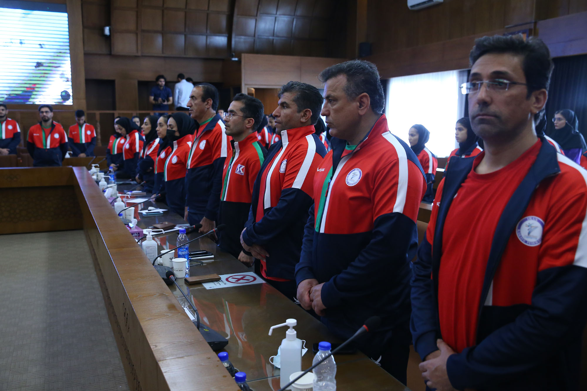 مراسم بدرقه کاروان ورزشی کاراته اعزامی به بازی های جهانی 4