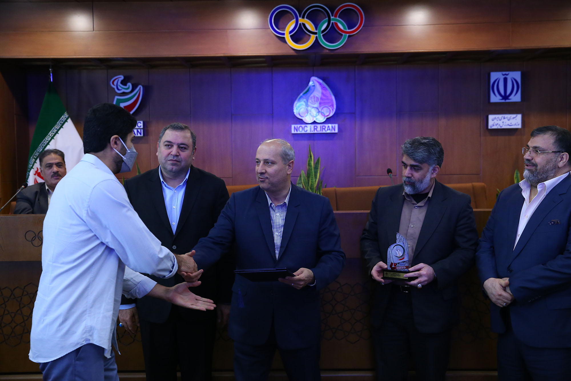 مراسم بدرقه کاروان ورزشی کاراته اعزامی به بازی های جهانی 8