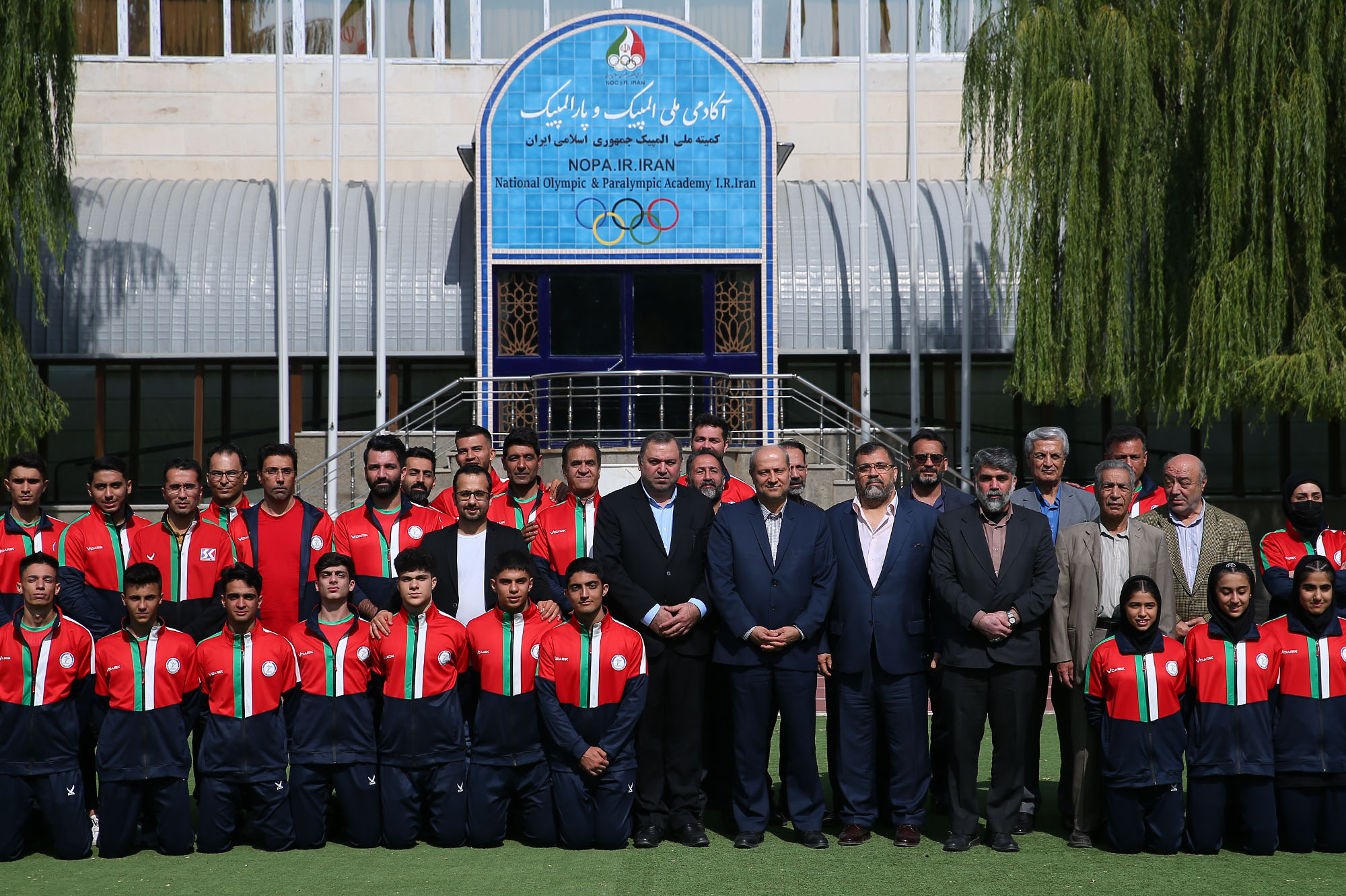 مراسم بدرقه کاروان ورزشی کاراته اعزامی به بازی های جهانی 26