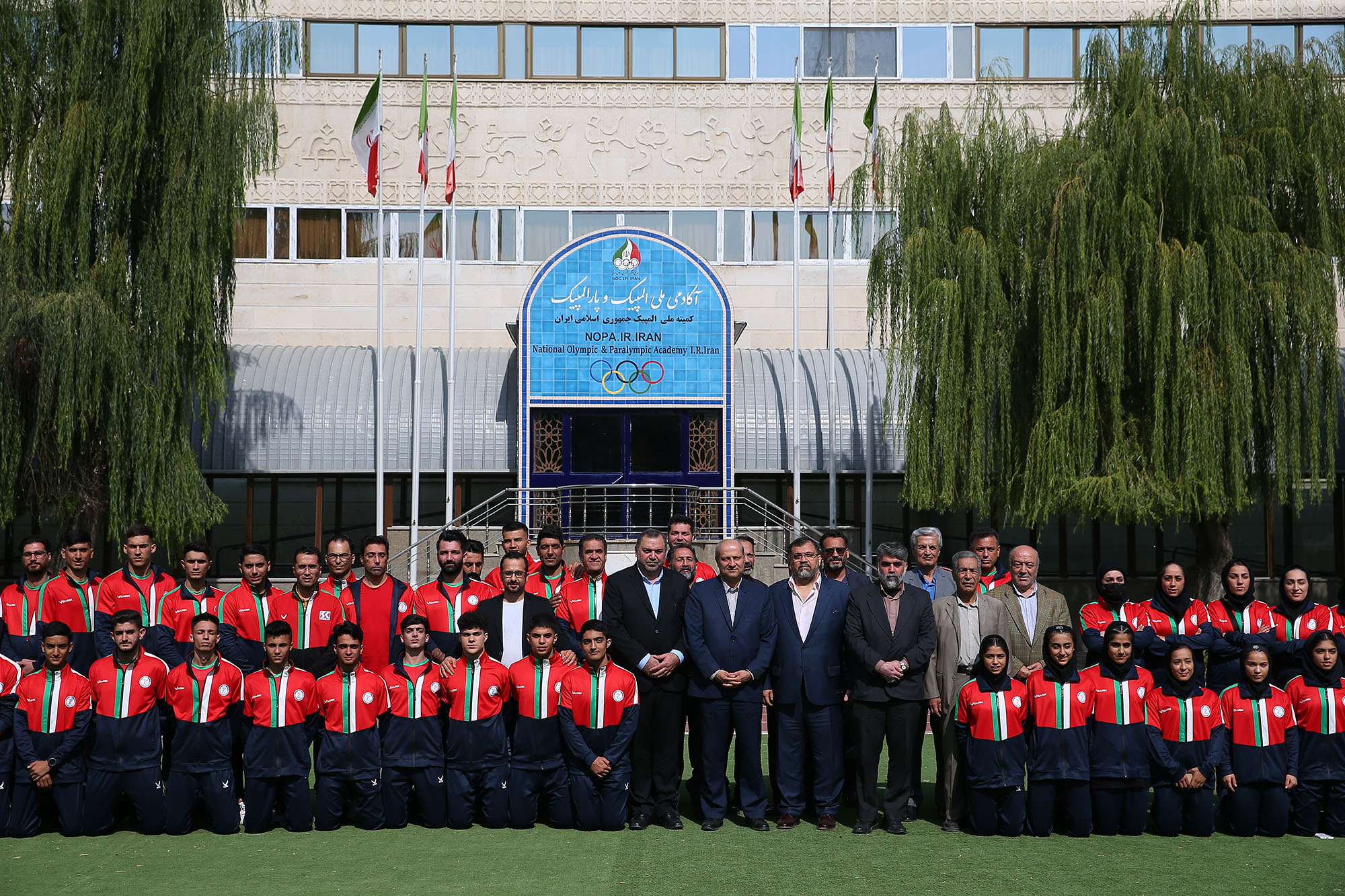 مراسم بدرقه کاروان ورزشی کاراته اعزامی به بازی های جهانی 27