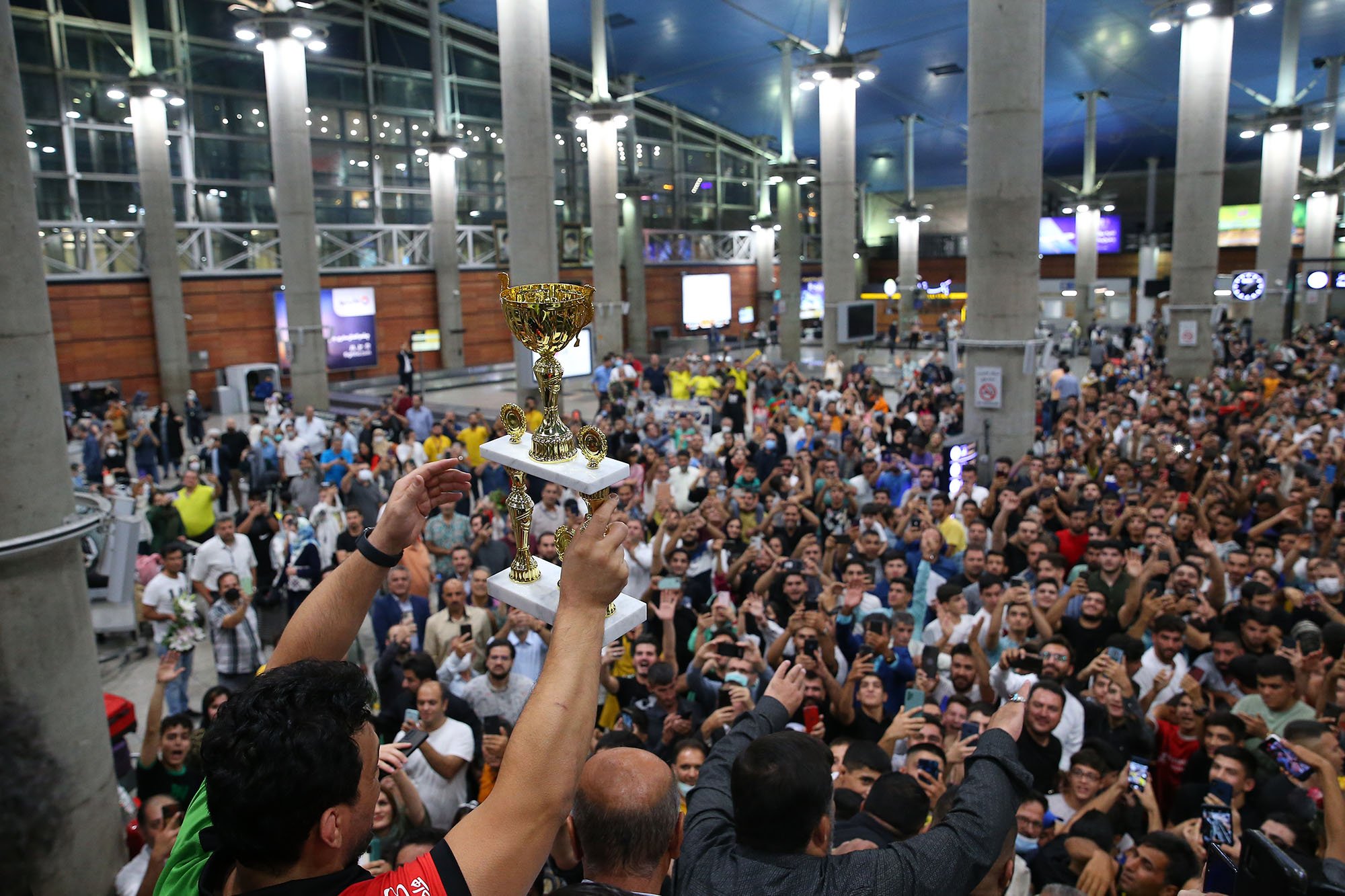 استقبال از تیم ملی کشتی آزاد و فرنگی 8