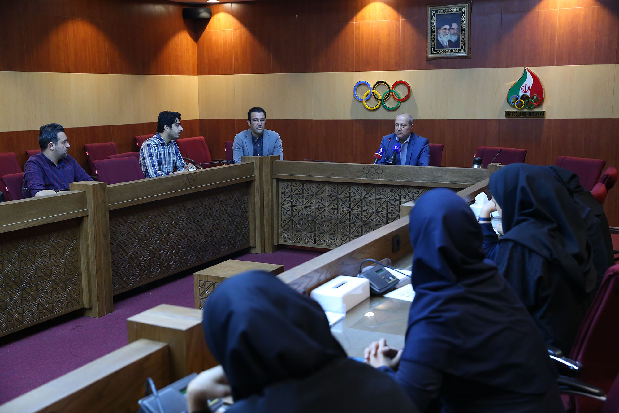 نشست خبری دبیرکل کمیته ملی المپیک 7