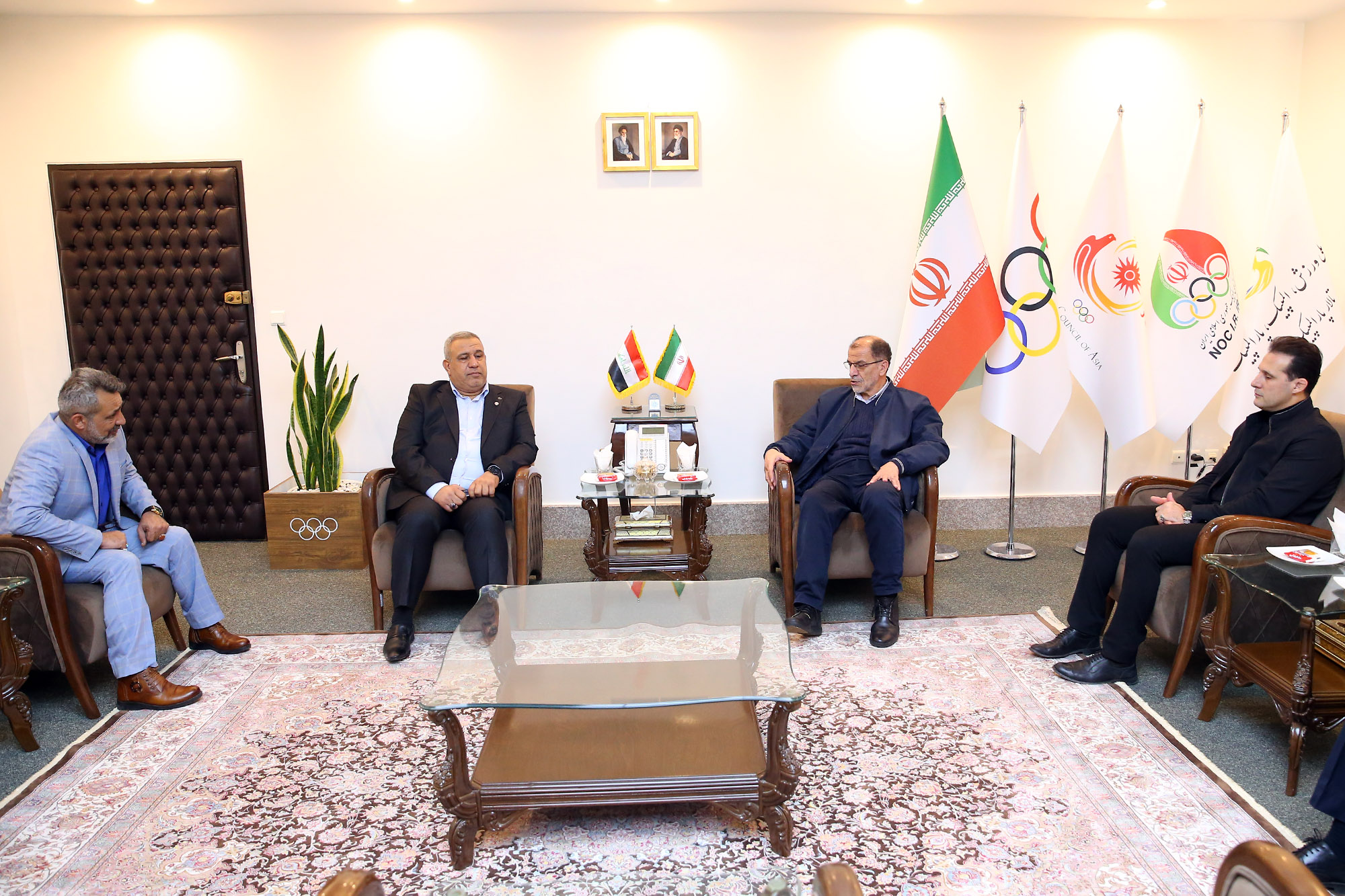 دیدار با رییس فدراسیون جودود عراق 7