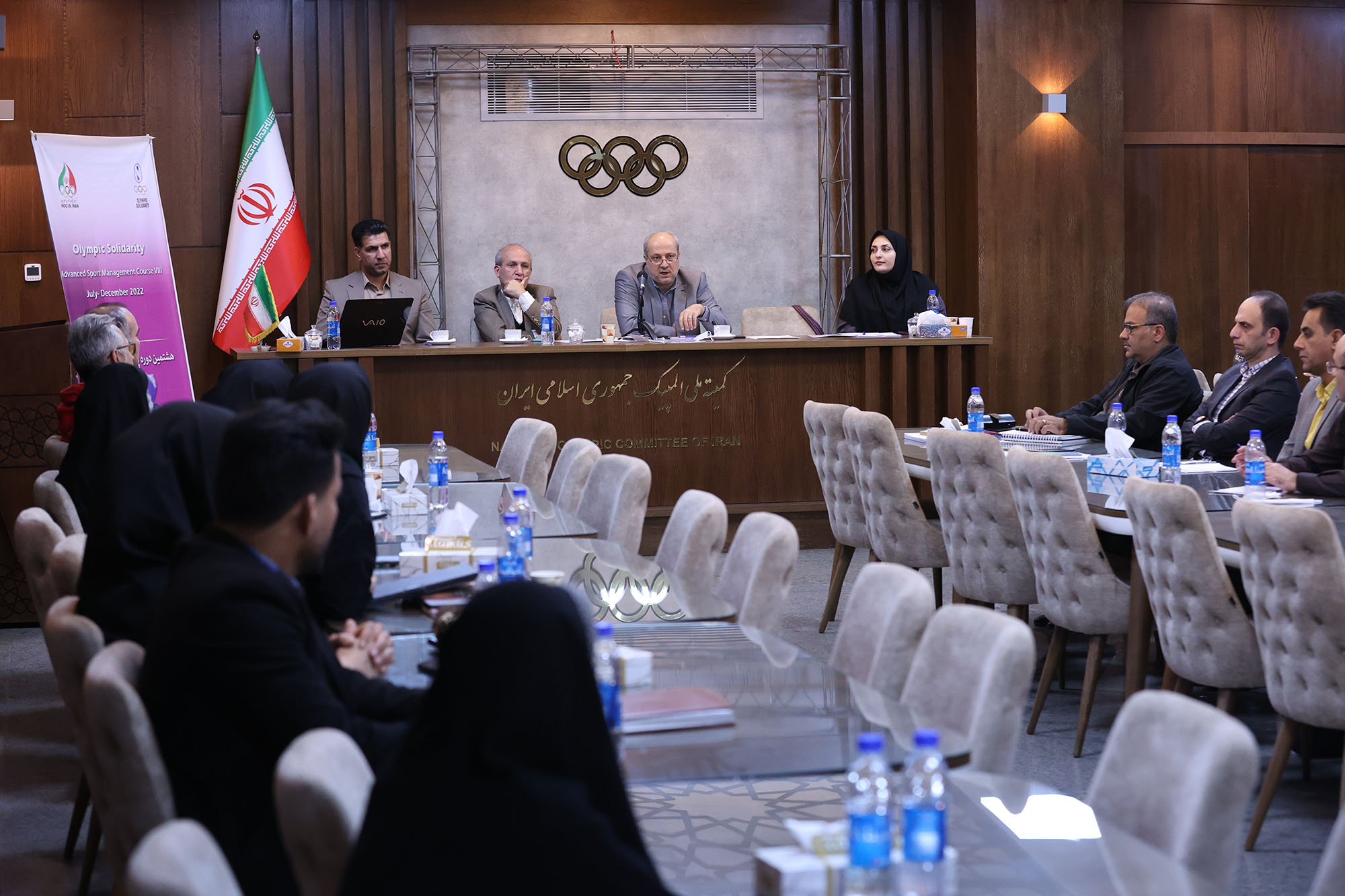 حضور دبیرکل کمیته ملی المپیک در دوره مدیریت پیشرفته ورزشی  6