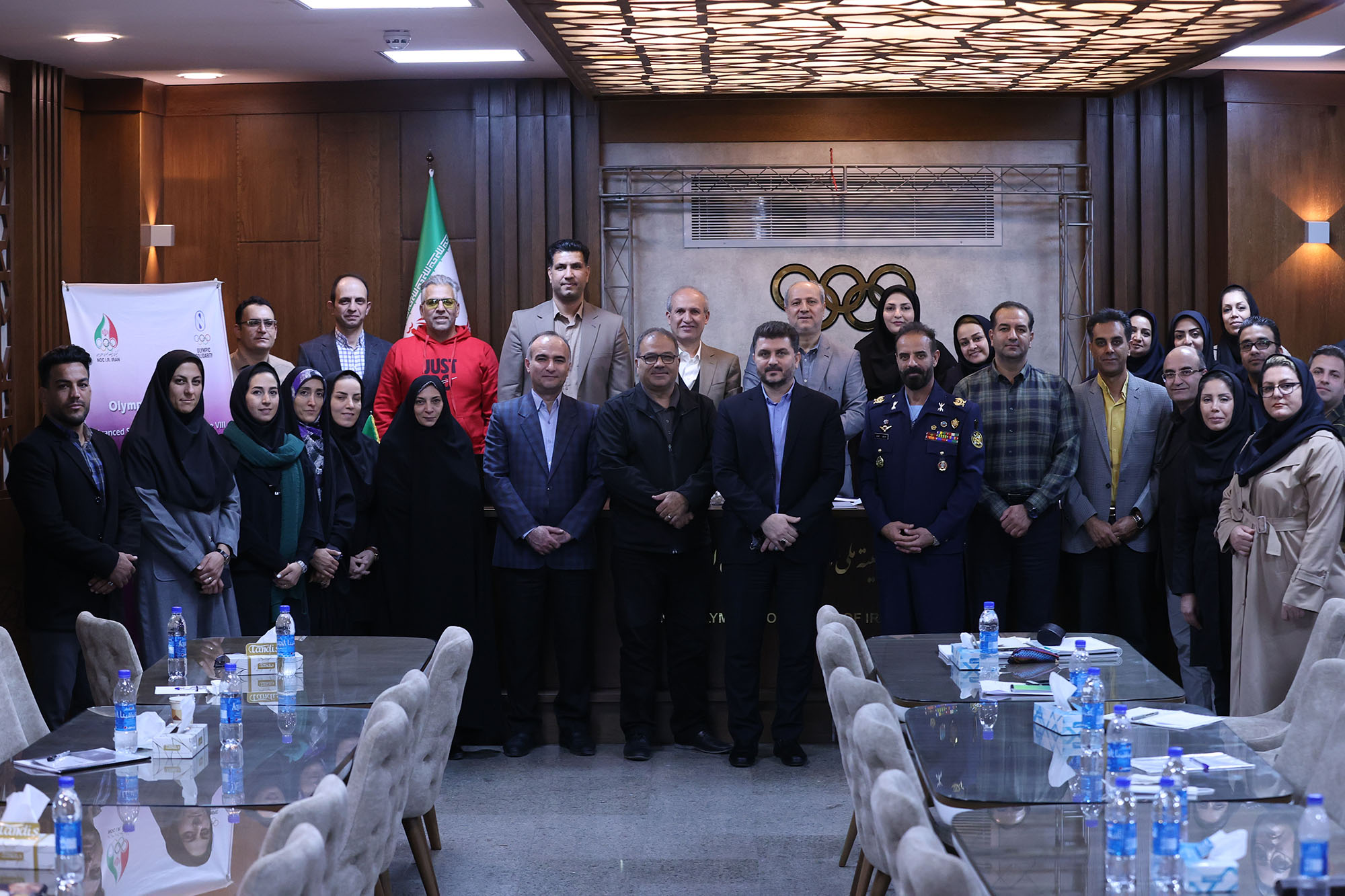 حضور دبیرکل کمیته ملی المپیک در دوره مدیریت پیشرفته ورزشی  8
