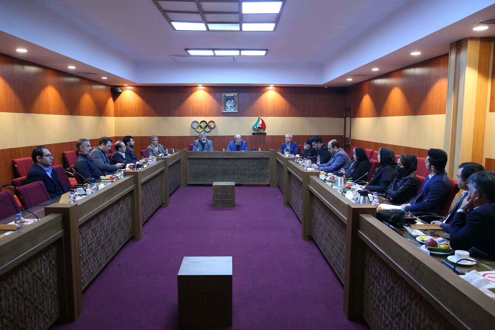 جلسات کادر سرپرستی بازی های آسیایی هانگژو با فدراسیون ها - آذر و دی ماه 16