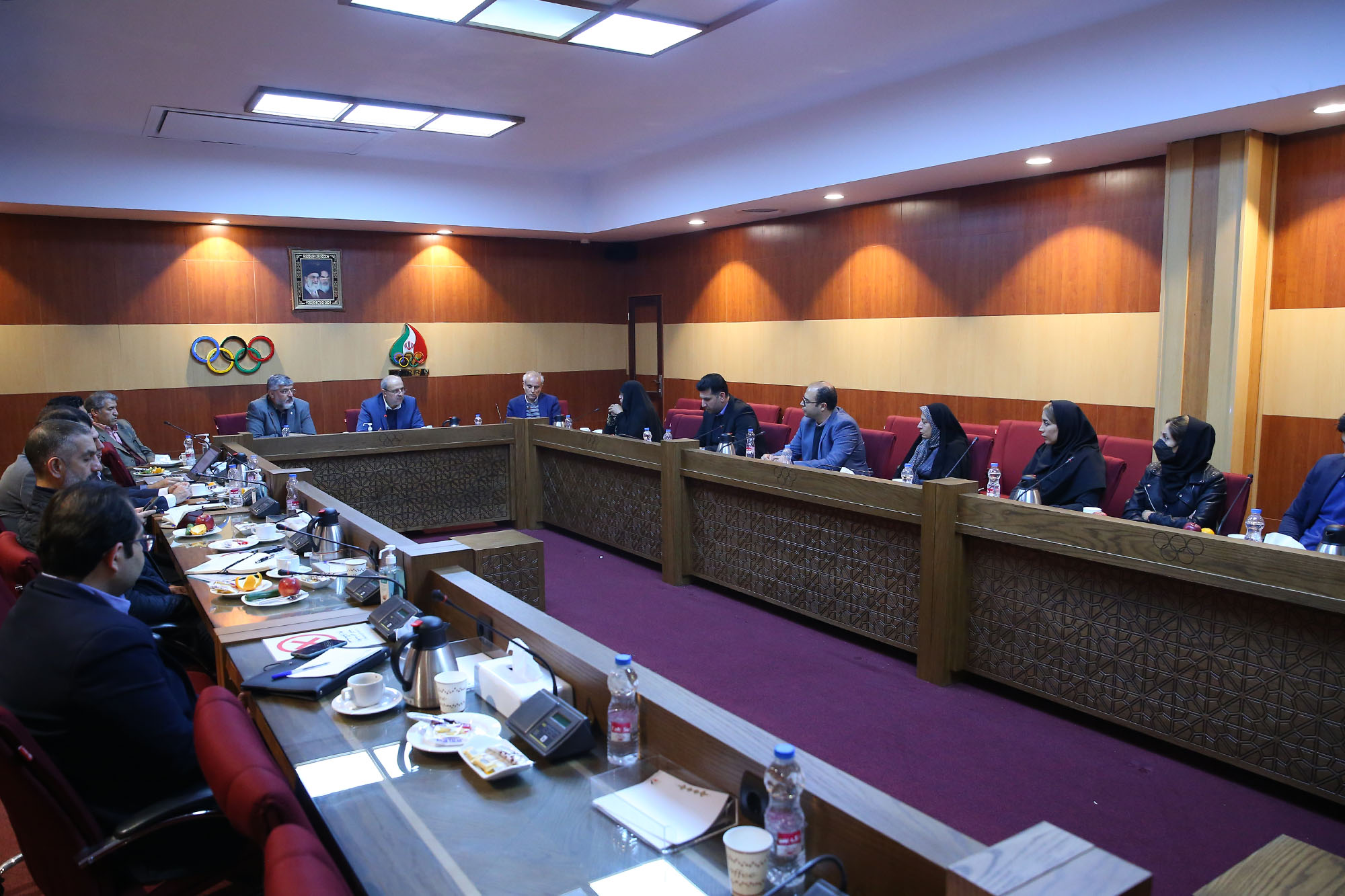 جلسات کادر سرپرستی بازی های آسیایی هانگژو با فدراسیون ها - آذر و دی ماه 17