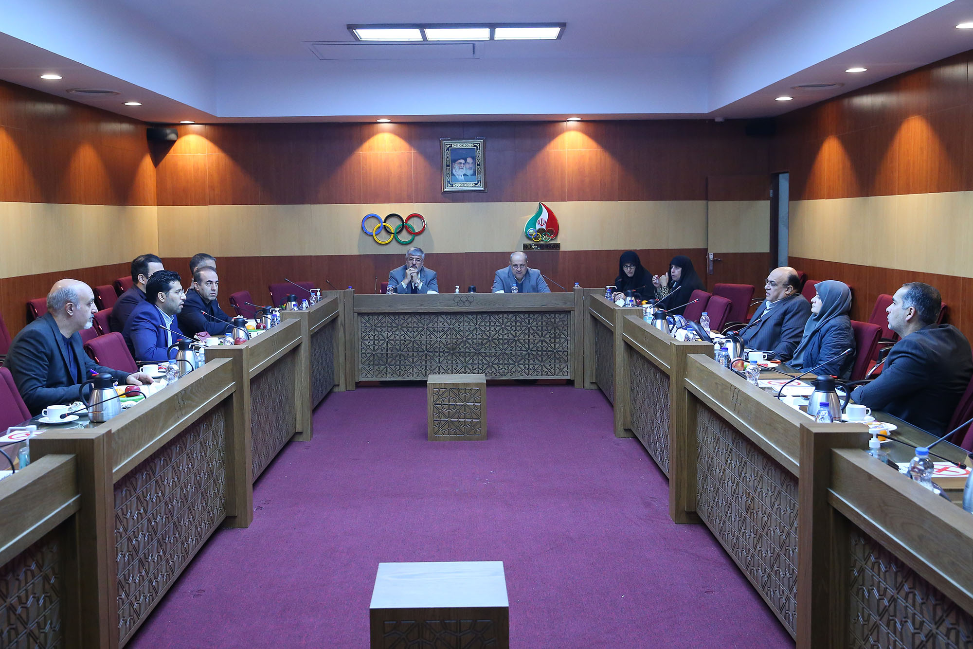 جلسات کادر سرپرستی بازی های آسیایی هانگژو با فدراسیون ها - آذر و دی ماه 28