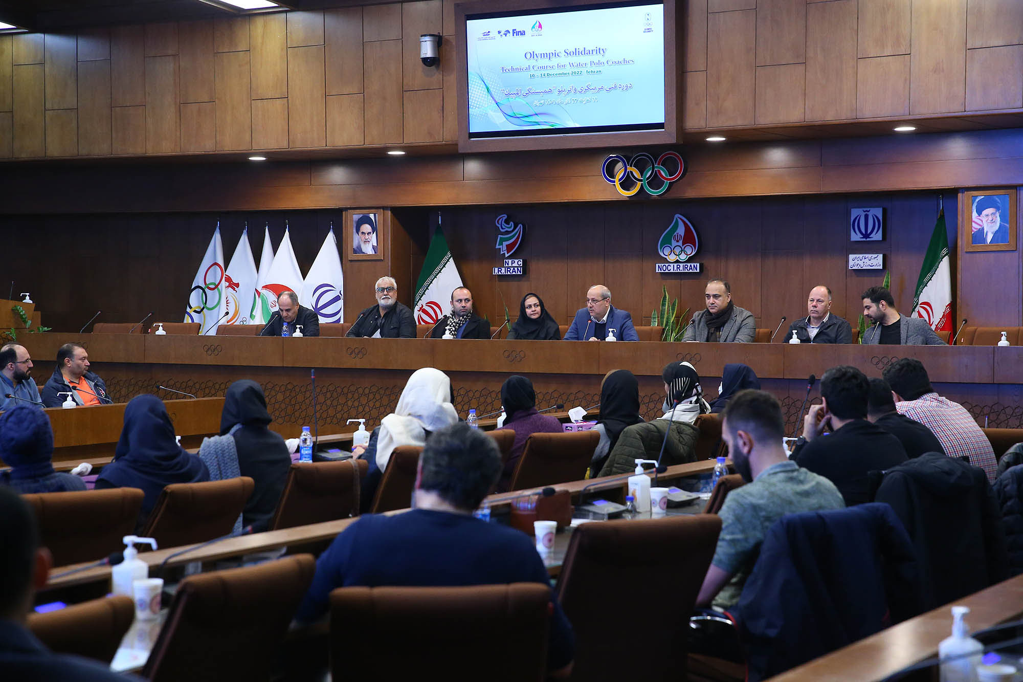 مراسم اختتامیه دوره سولیداریتی واترپولو 3