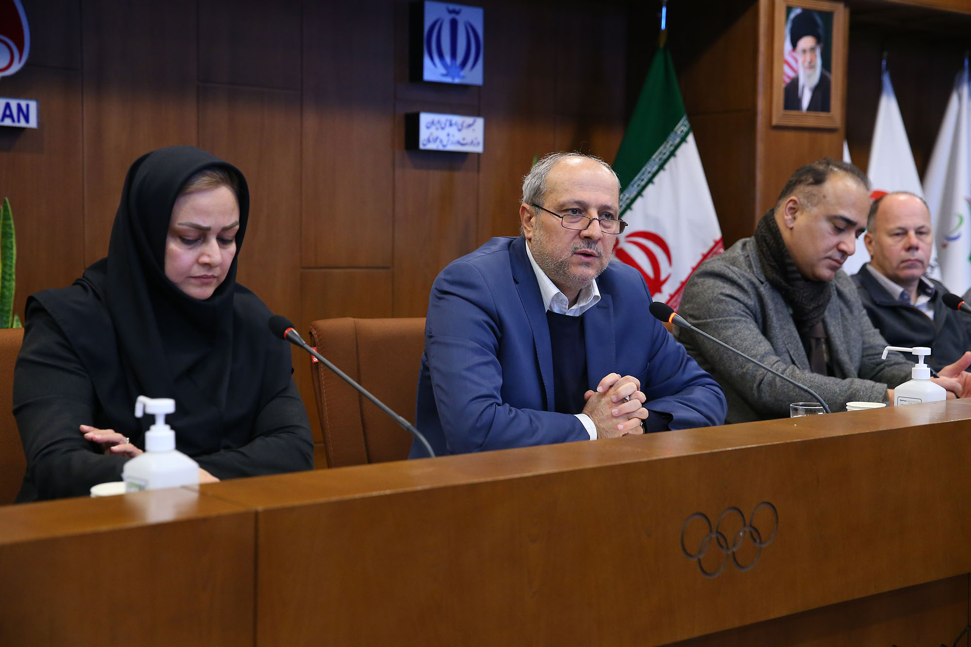 مراسم اختتامیه دوره سولیداریتی واترپولو 8