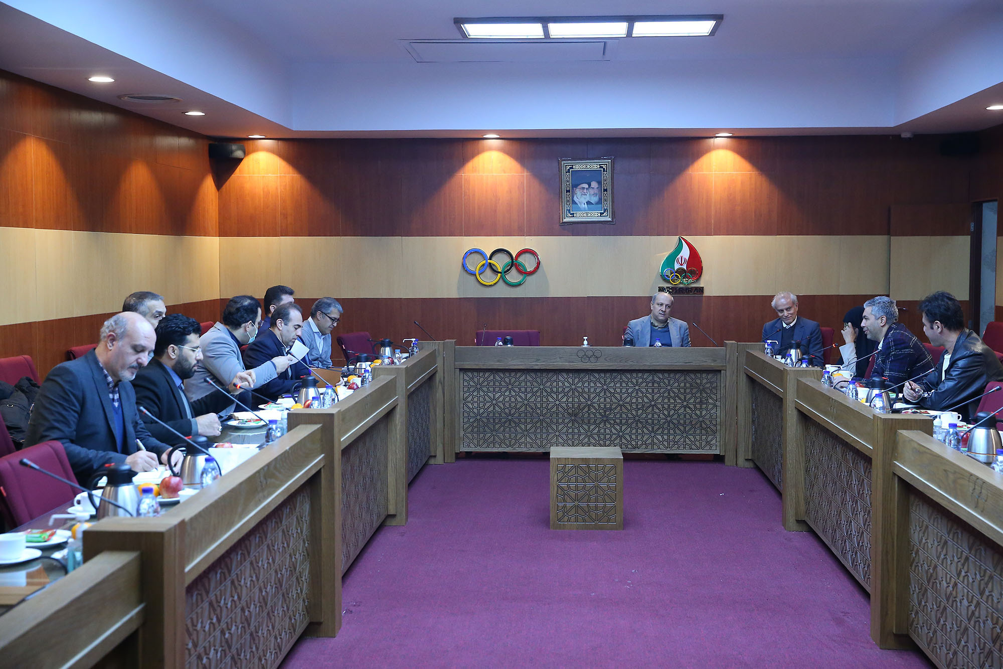 جلسات کادر سرپرستی بازی های آسیایی هانگژو با فدراسیون ها - بهمن ماه 12