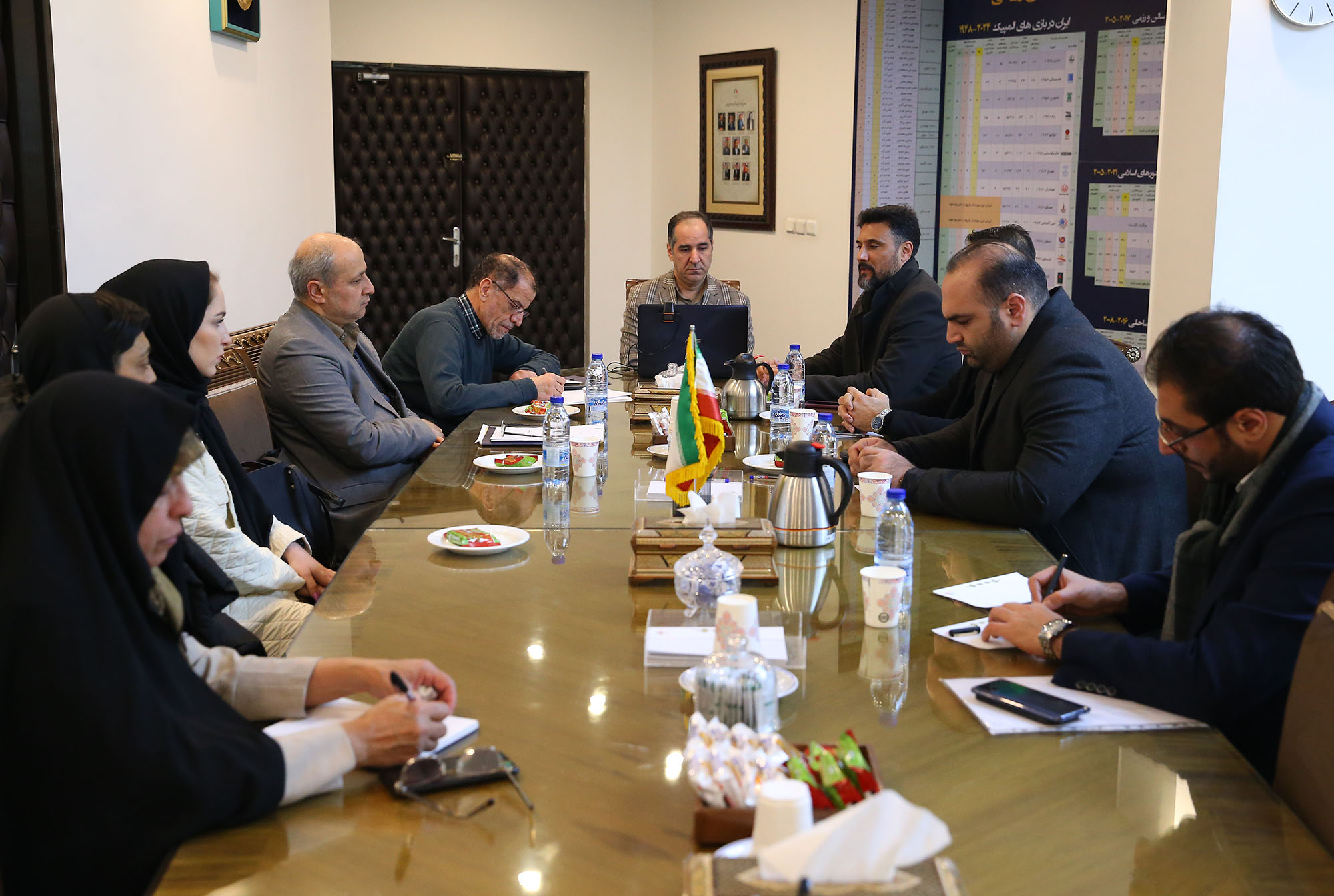 جلسه کمیسیون ورزشکاران 3