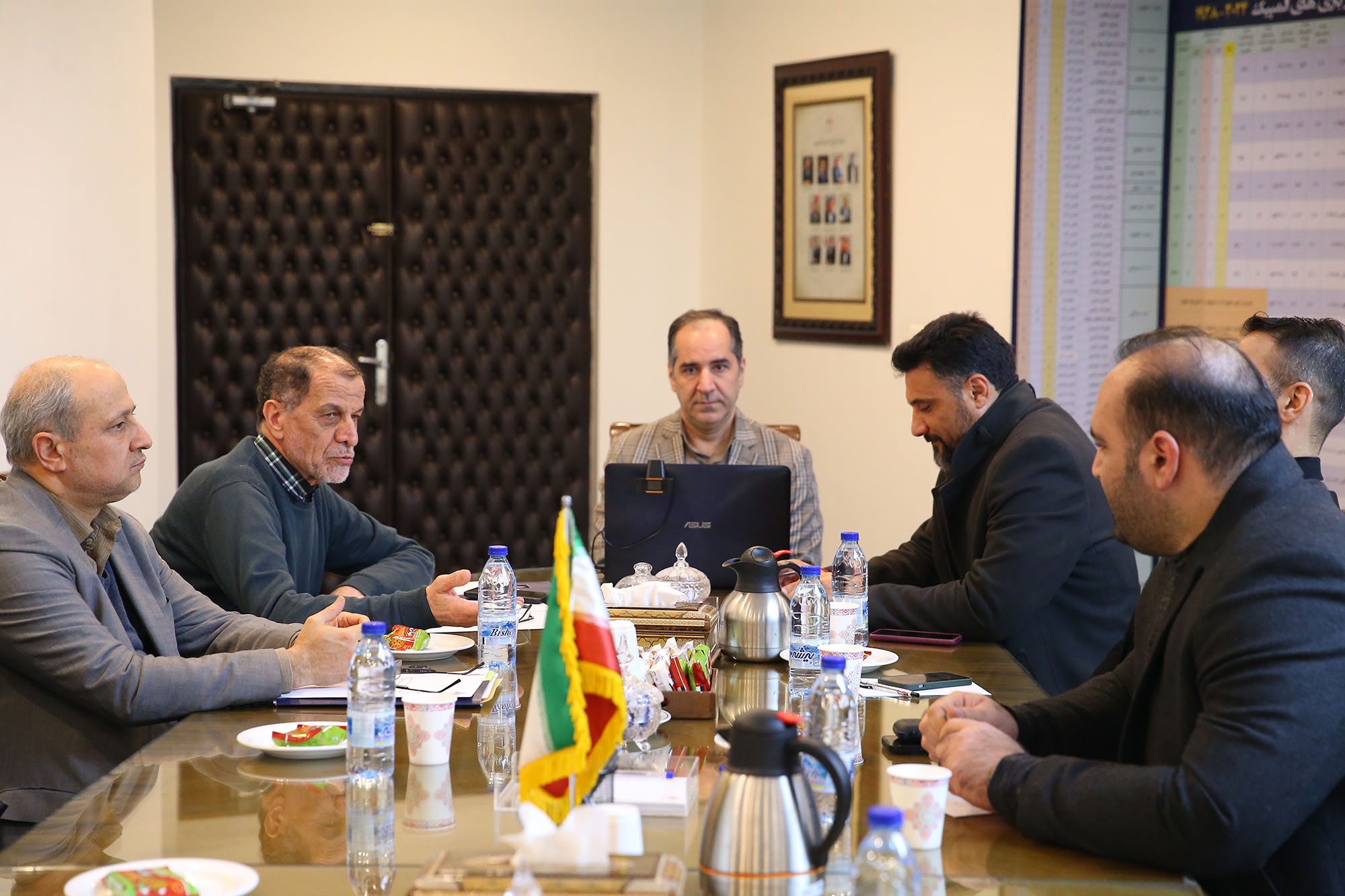 جلسه کمیسیون ورزشکاران 7