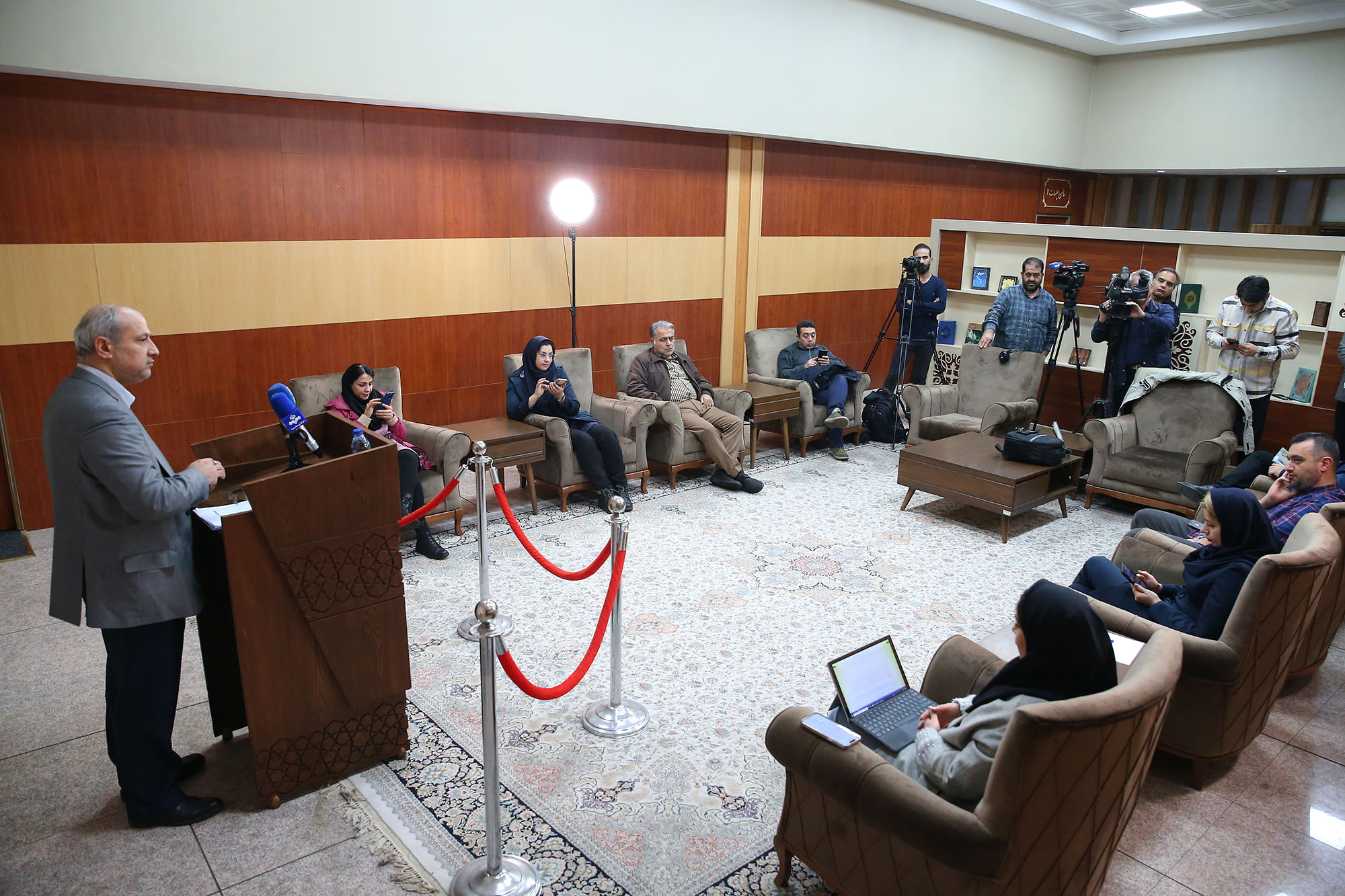 نشست خبری دبیرکل کمیته ملی المپیک 1