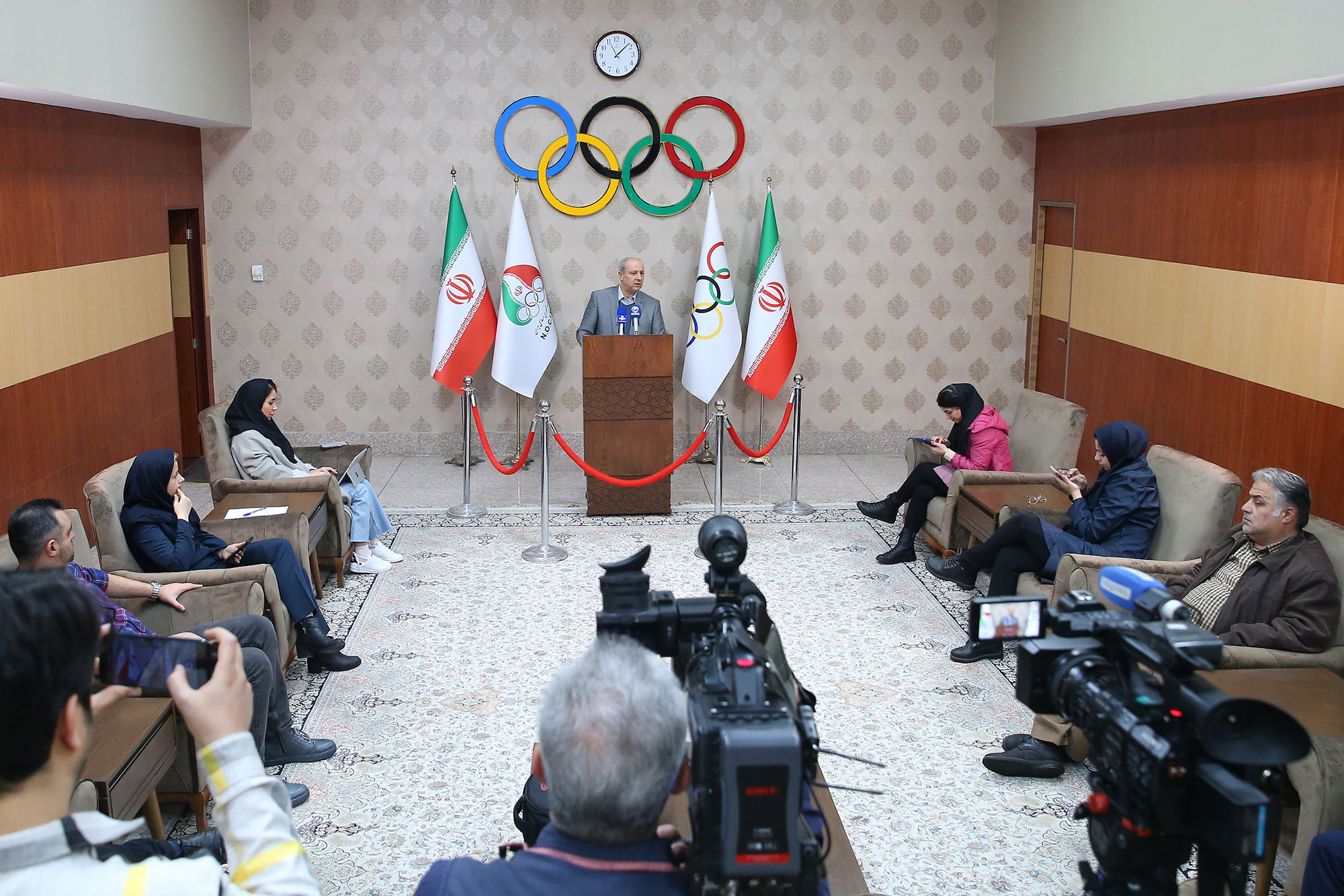 نشست خبری دبیرکل کمیته ملی المپیک 6