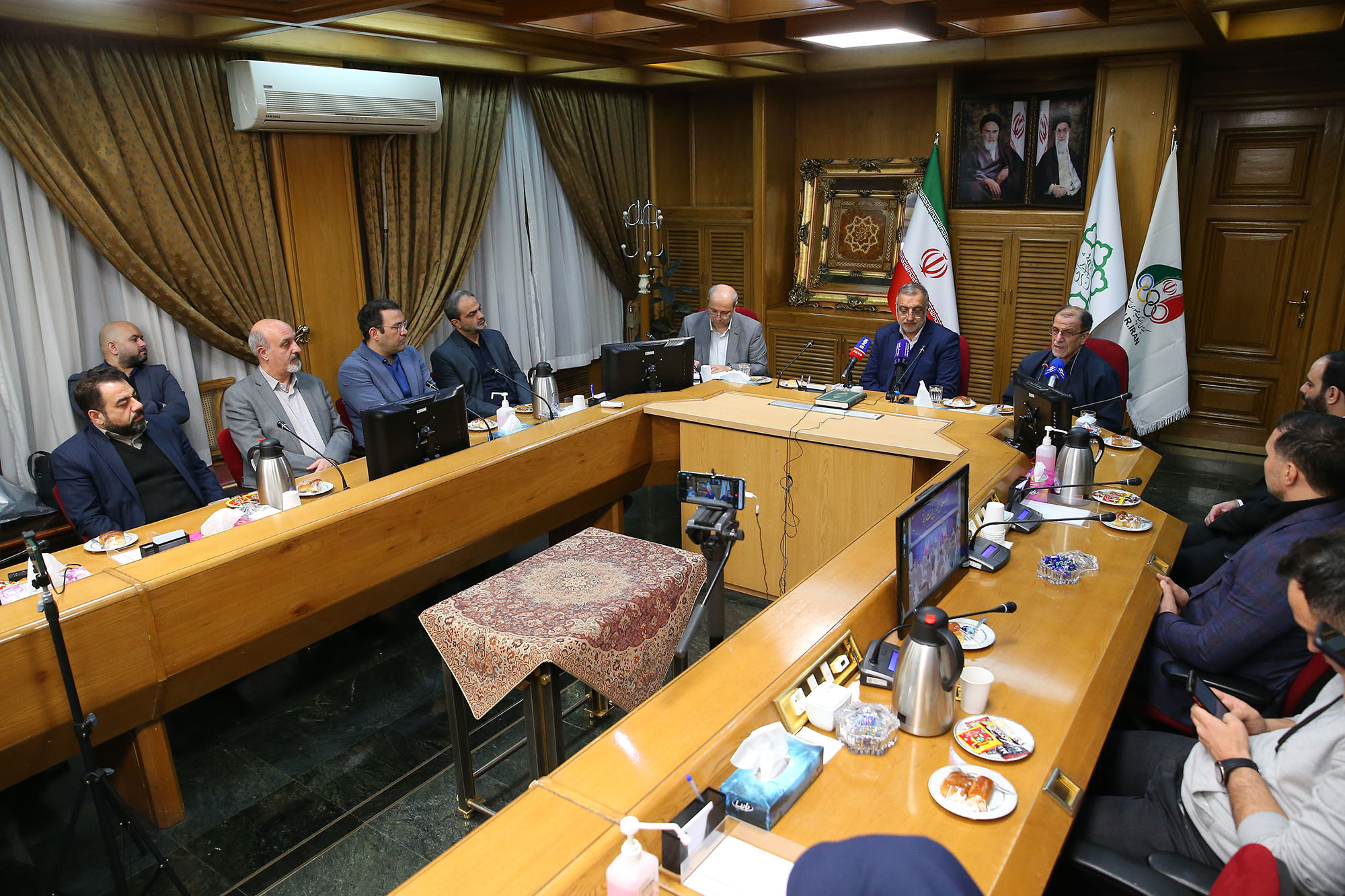 امضای تفاهم نامه همکاری با شهرداری تهران 4