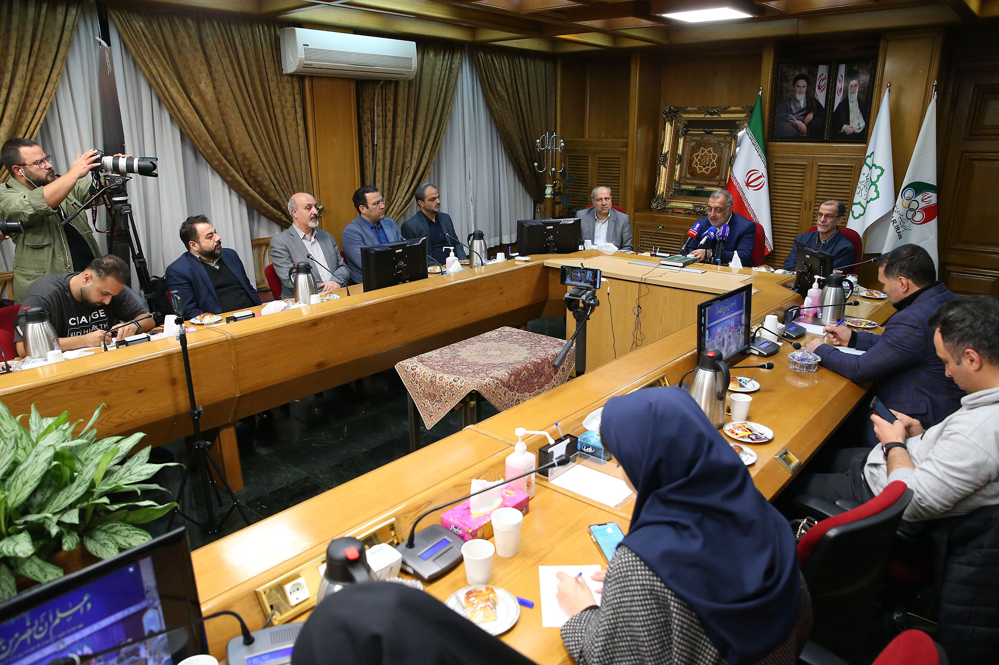 امضای تفاهم نامه همکاری با شهرداری تهران 6