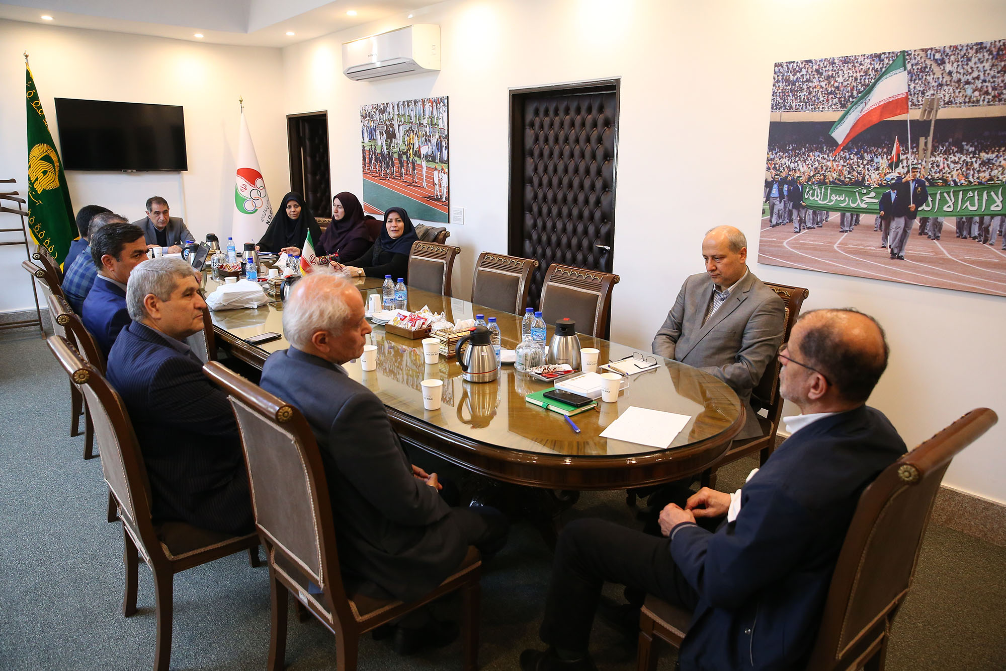 دیدار با اساتید هیئت علمی دانشگاه تهران 2