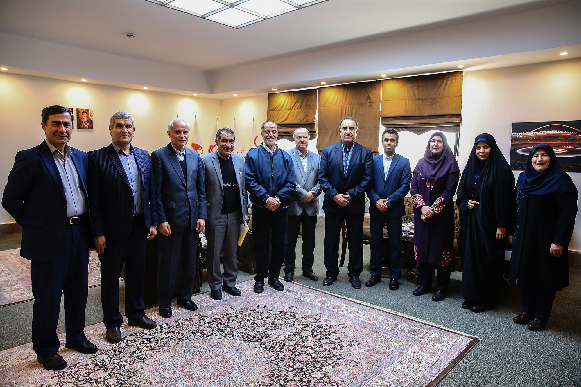 دیدار با اساتید هیئت علمی دانشگاه تهران 5