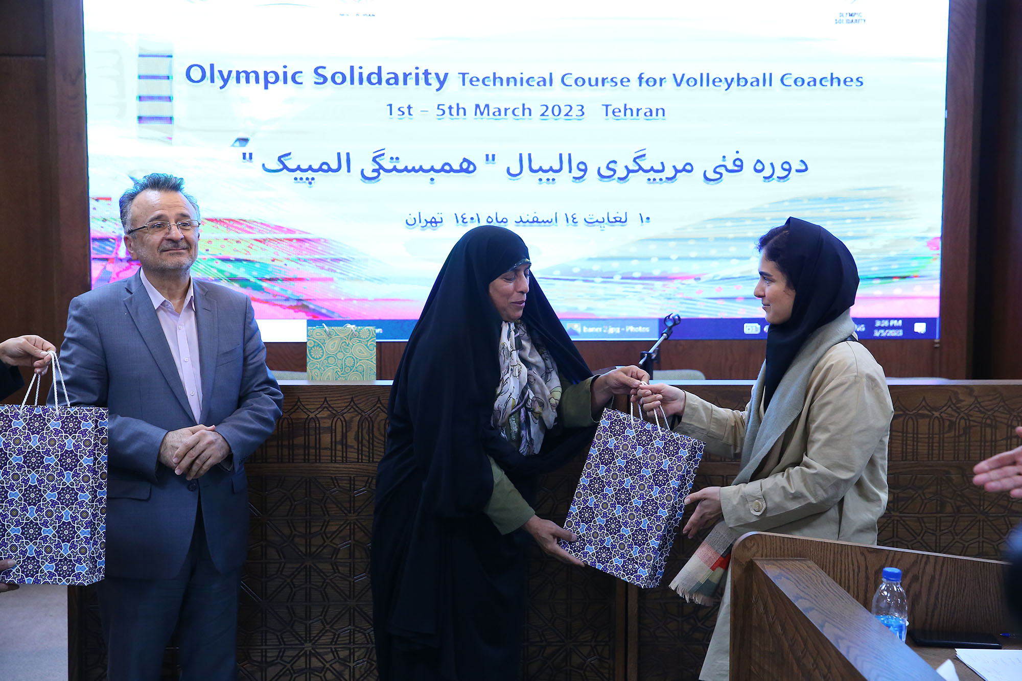 اختتامیه دوره همبستگی سولیداریتی والیبال 12