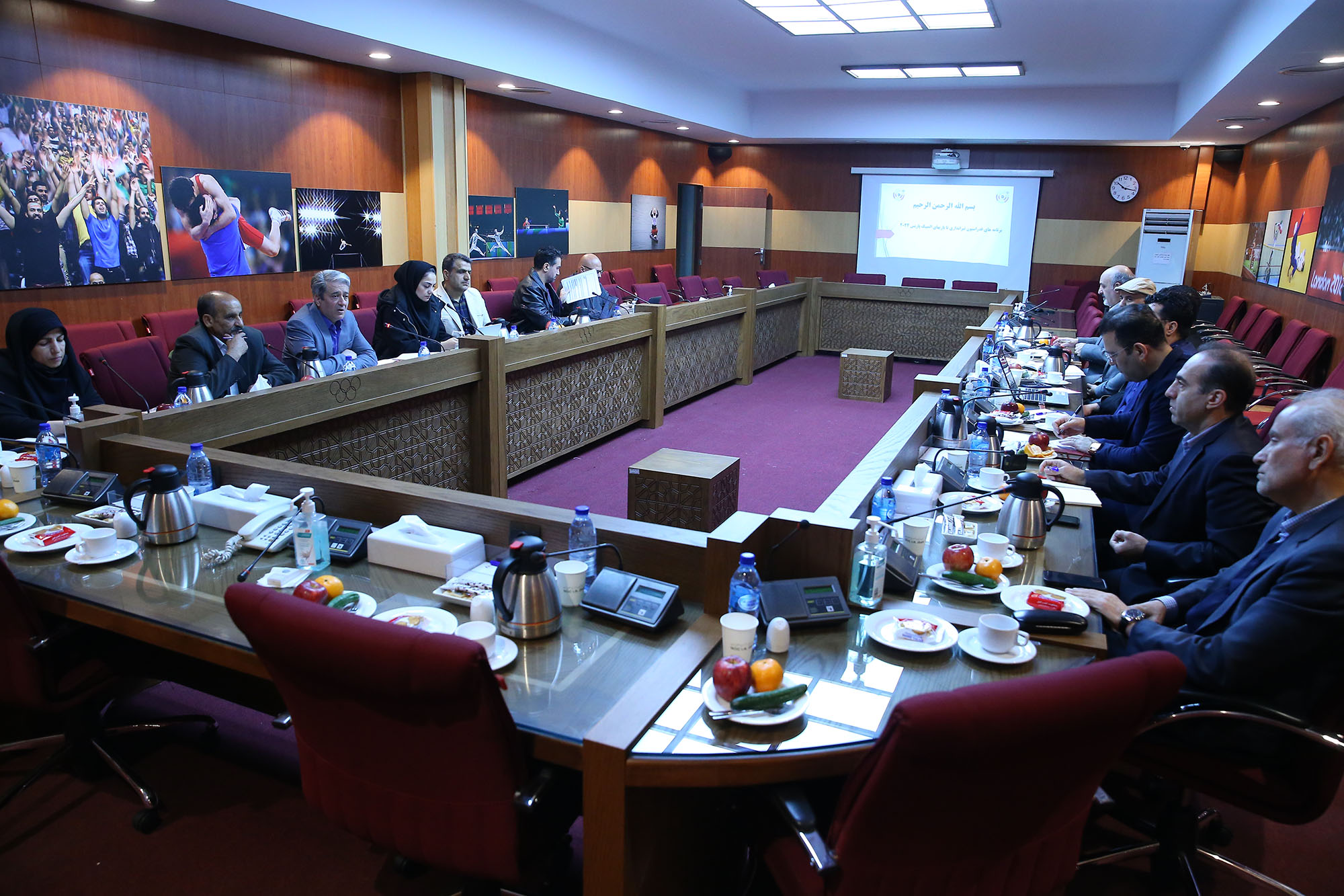 جلسه با فدراسیون های اعزامی به هانگژو 2