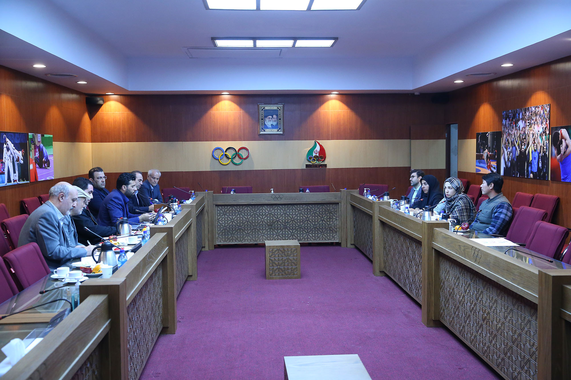 جلسه با فدراسیون های اعزامی به هانگژو 4