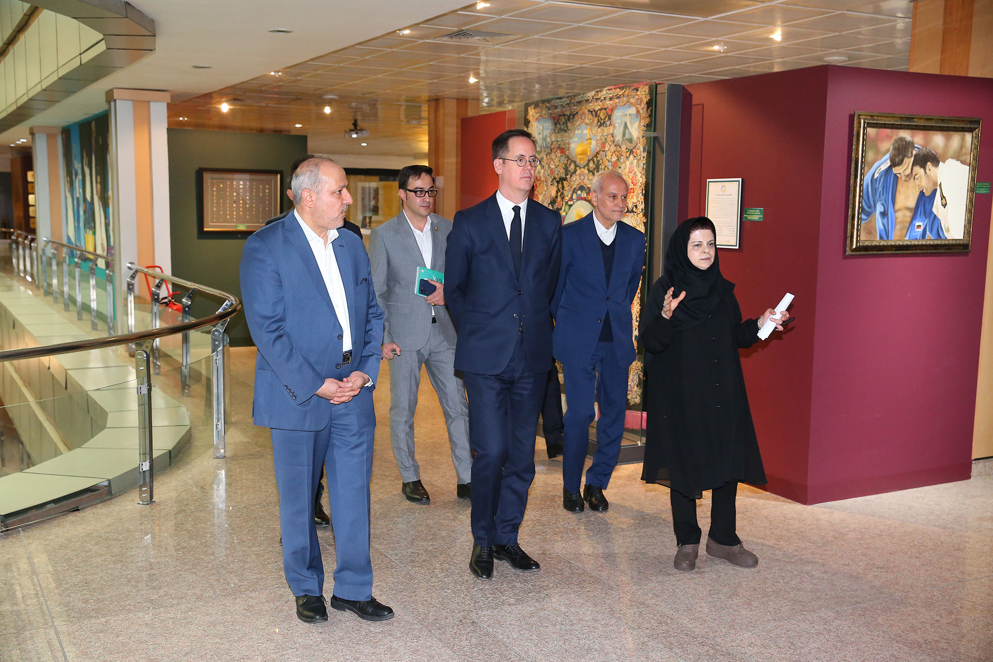 دیدار ریاست کمیته ملی المپیک با سفیر فرانسه در ایران 10