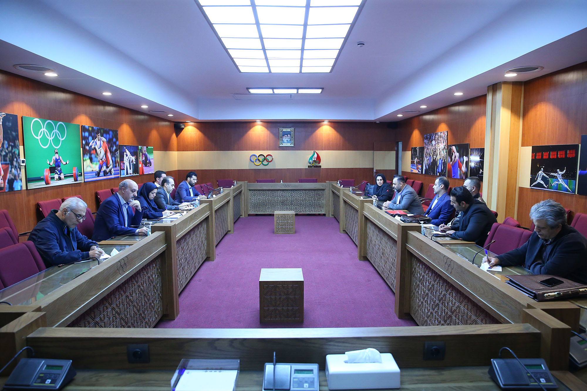 جلسات کارشناسی مرکز نظارت با فدراسیون های ورزشی 3