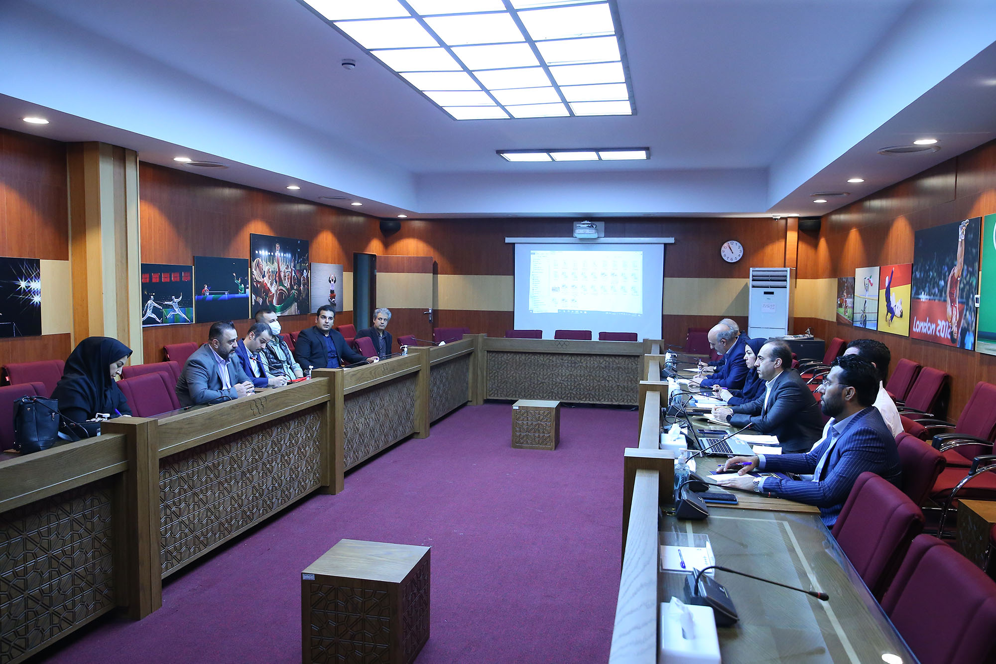 جلسات کارشناسی مرکز نظارت با فدراسیون های ورزشی 7