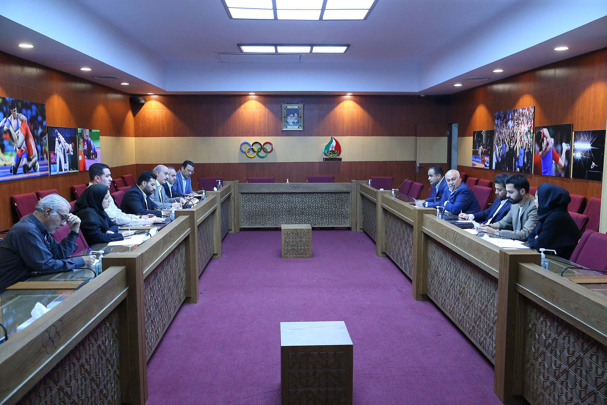جلسات کارشناسی مرکز نظارت با فدراسیون های ورزشی 18