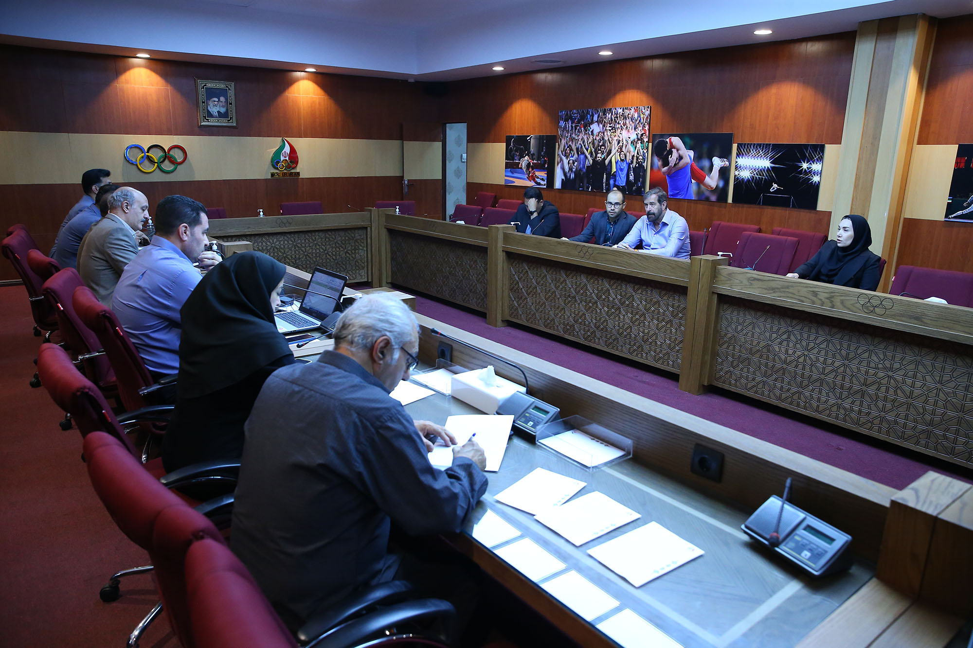 جلسات کارشناسی مرکز نظارت با فدراسیون های ورزشی 36