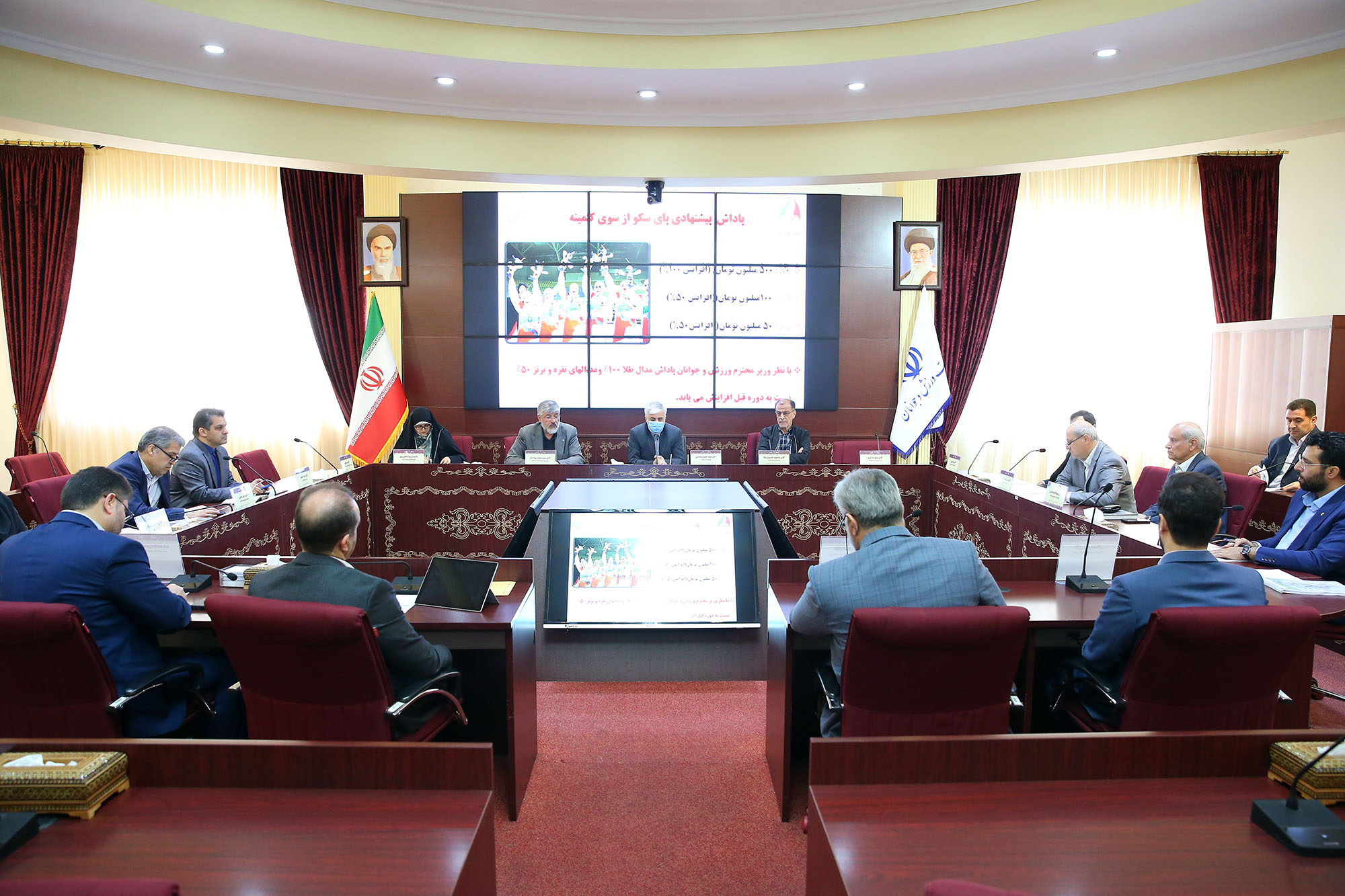 جلسه ستاد عالی ورزش کشور 1