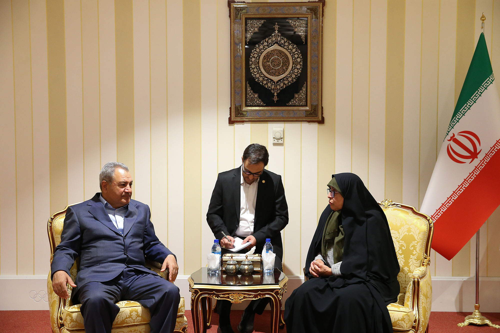 دیدار نایب رییس کمیته المپیک با رییس المپیک ارمنستان 1