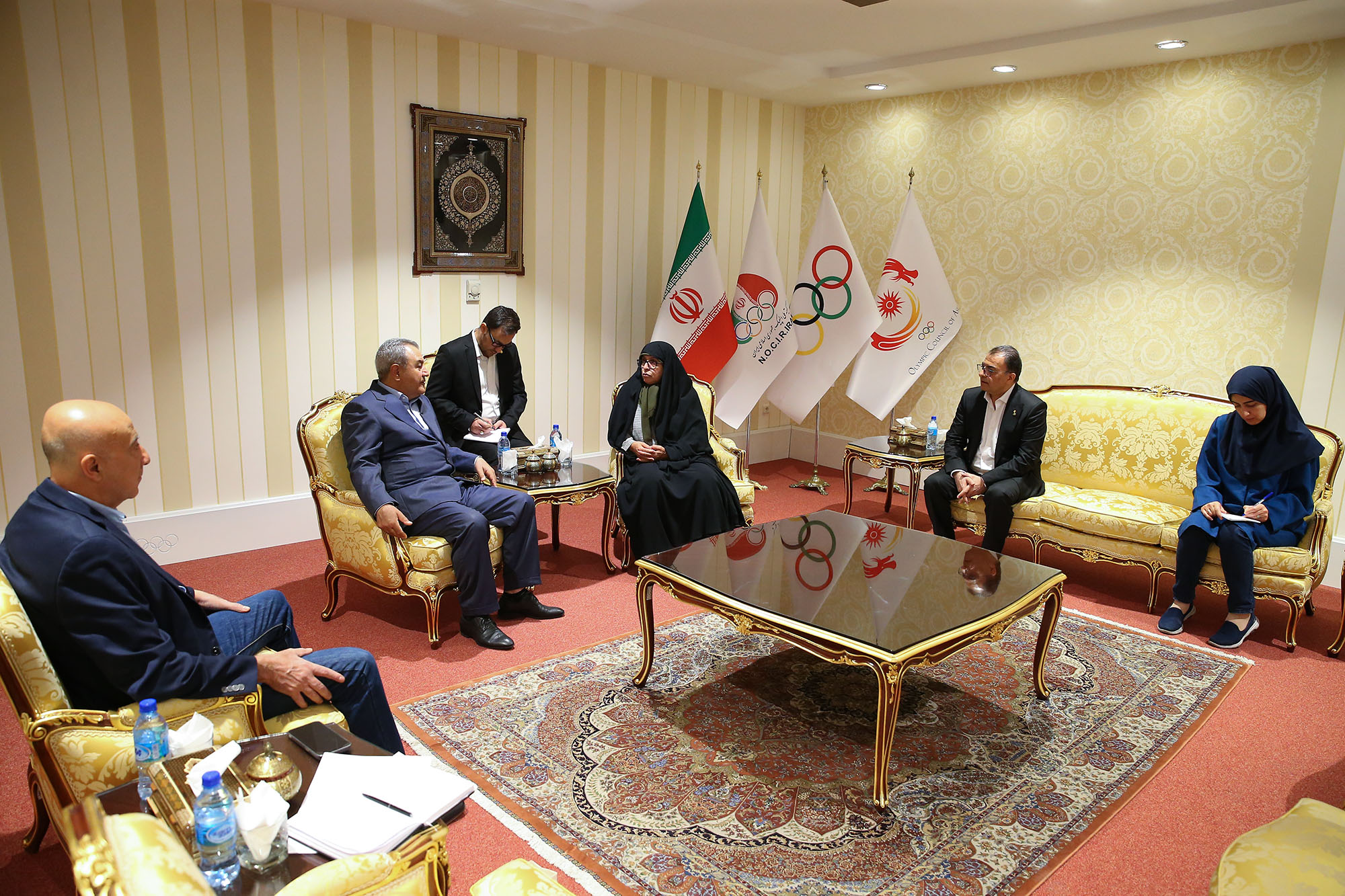 دیدار نایب رییس کمیته المپیک با رییس المپیک ارمنستان 2