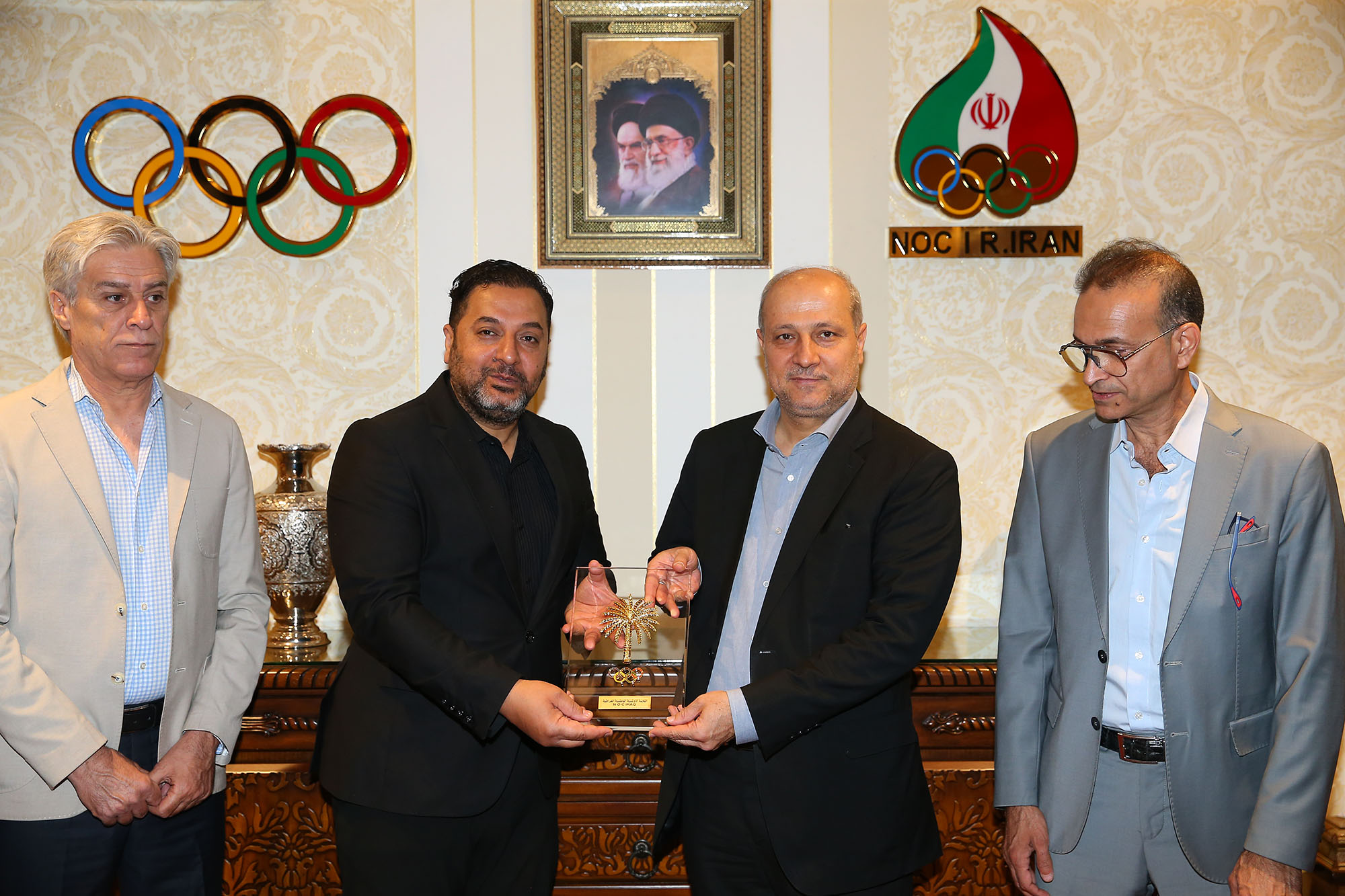 دیدار دبیرکل کمیته ملی المپیک با مسئولین کمیته ملی المپیک عراق 5